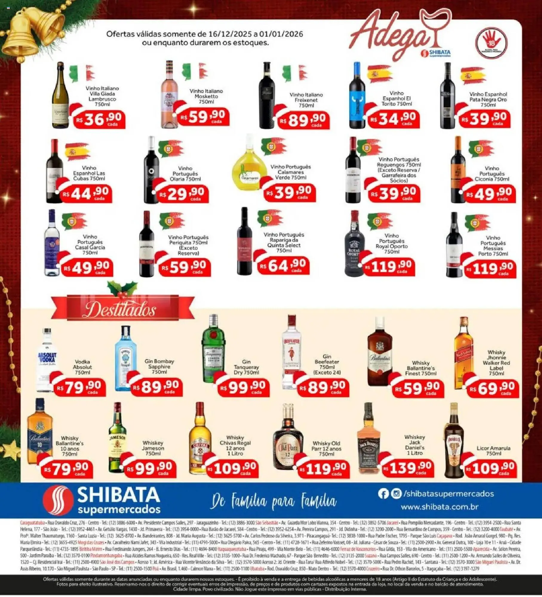 Encarte de Folheto Shibata Supermercados 16 de dezembro até 1 de janeiro 2026 - Pagina 8