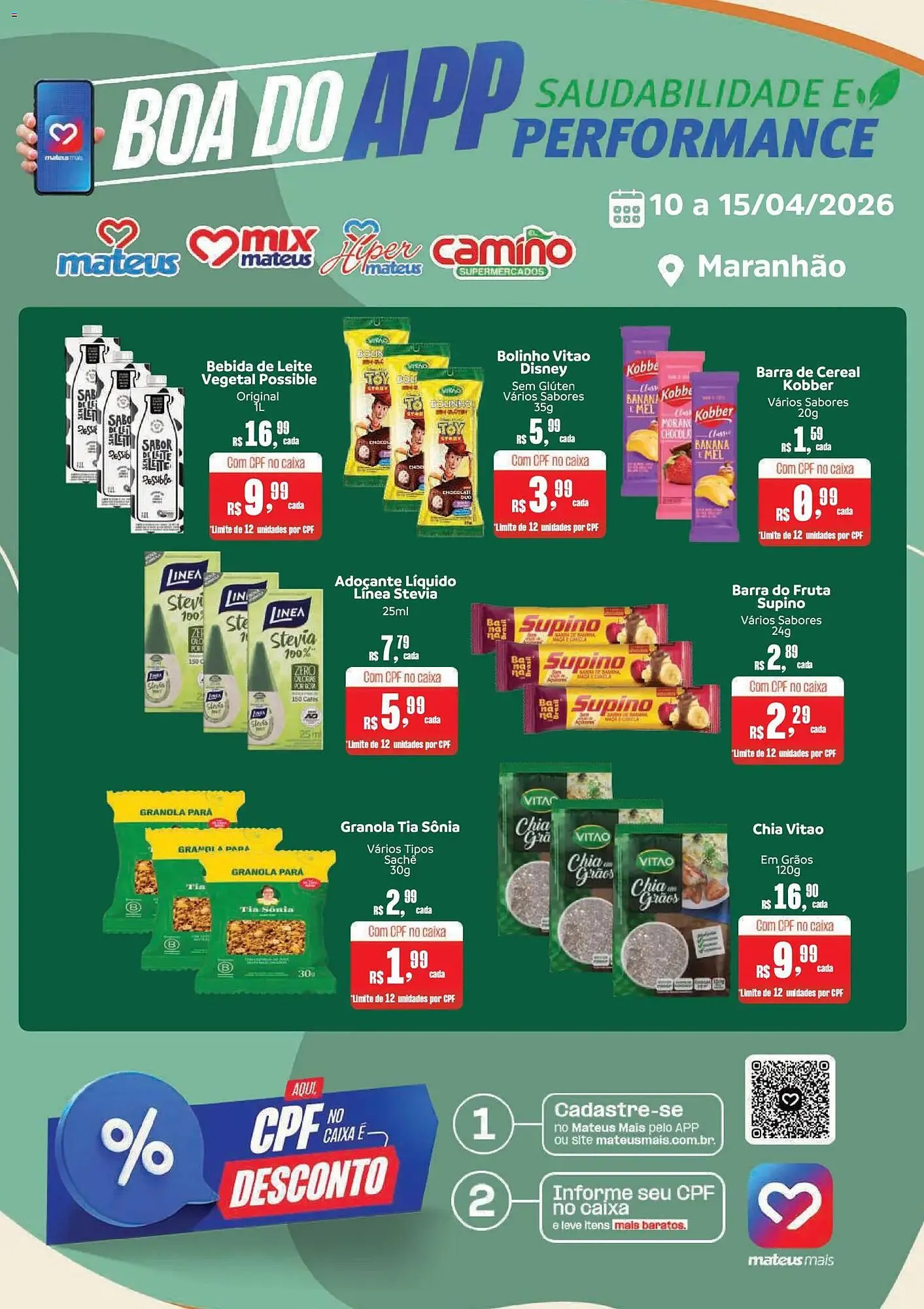 Encarte de Catálogo Supermercados Mateus 10 de abril até 15 de abril 2026 - Pagina 2