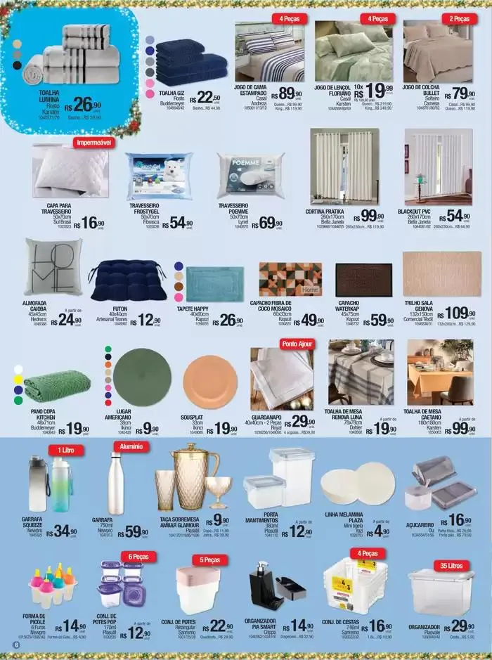 Encarte de Tabloide Milium 4 de dezembro até 15 de janeiro 2025 - Pagina 6