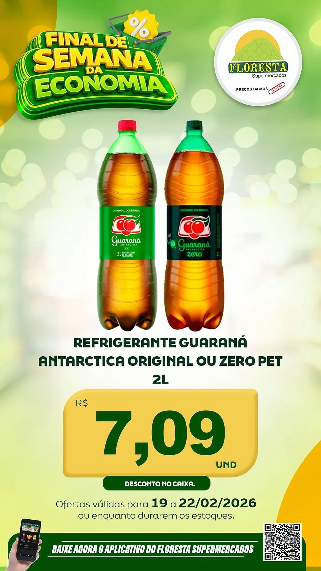 Encarte de Catálogo Floresta Supermercados 19 de fevereiro até 22 de fevereiro 2026 - Pagina 43