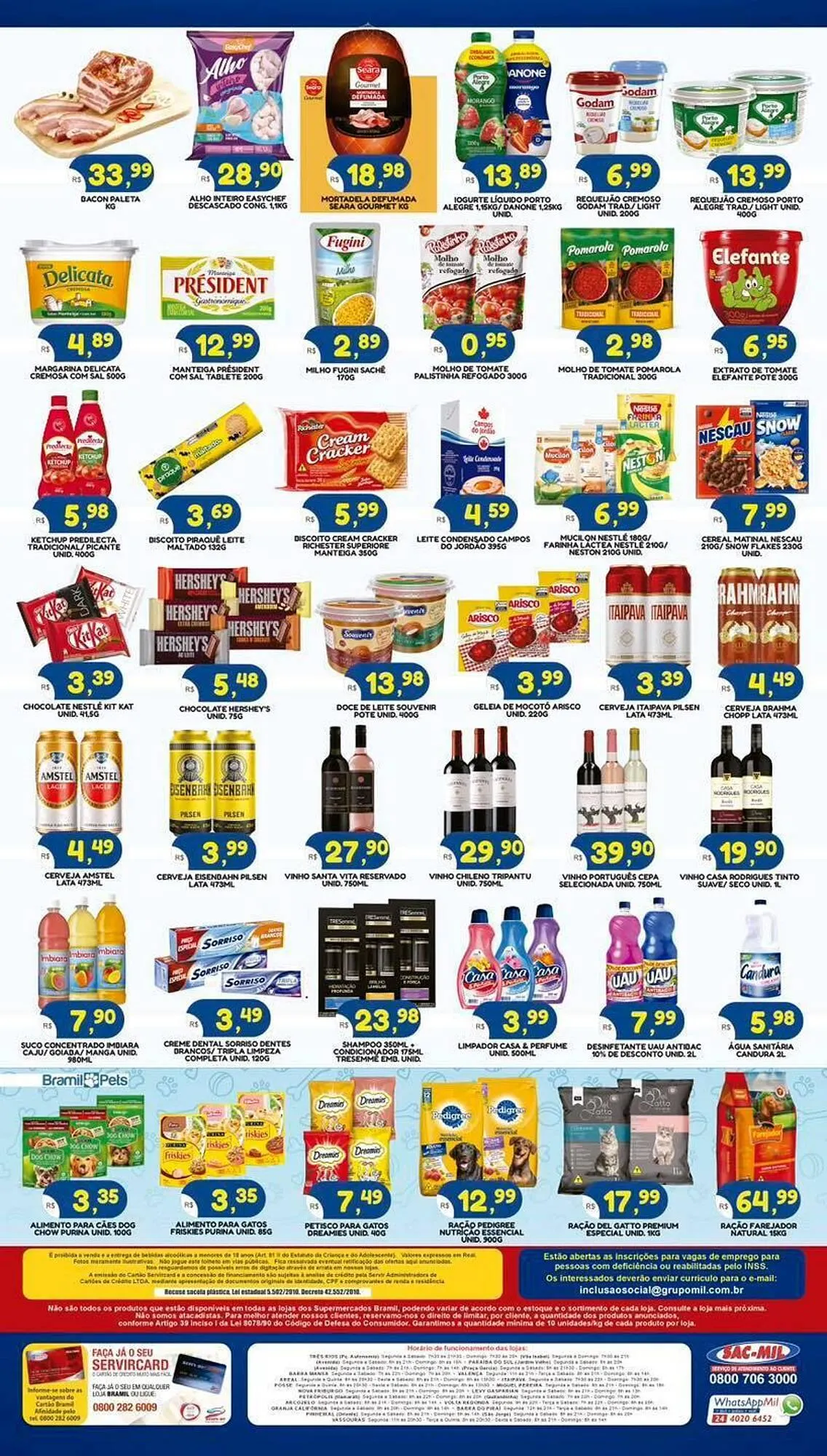 Encarte de Catálogo Bramil Supermercados 11 de agosto até 14 de agosto 2025 - Pagina 2