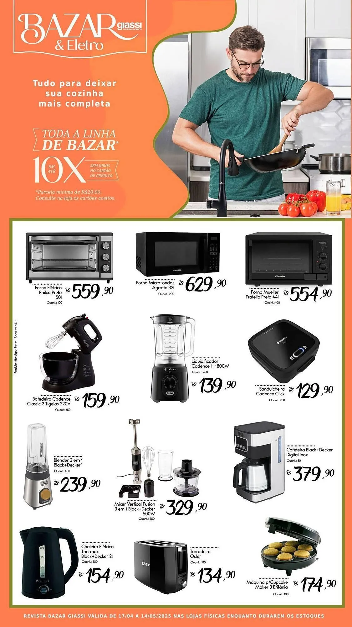 Encarte de Catálogo Giassi Supermercados 17 de abril até 14 de maio 2025 - Pagina 6