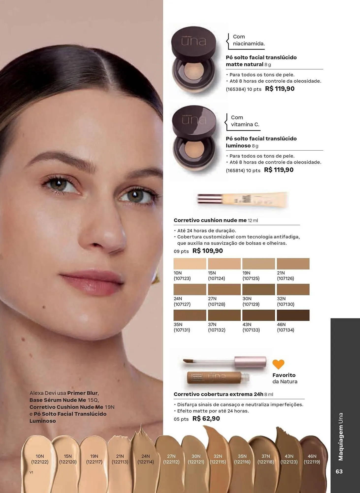 Encarte de Catálogo Natura 1 de janeiro até 31 de janeiro 2026 - Pagina 63