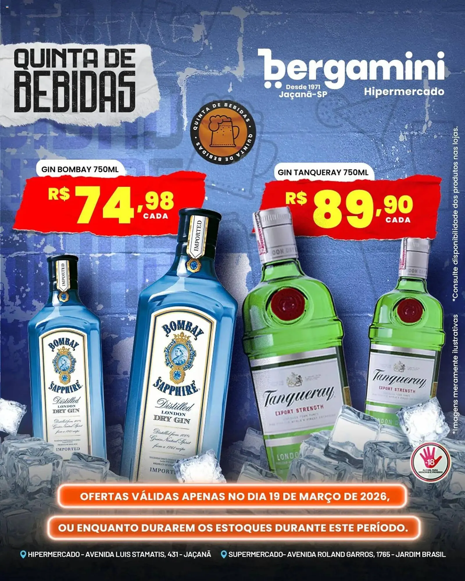 Encarte de Catálogo Supermercado Bergamini 19 de março até 19 de março 2026 - Pagina 12