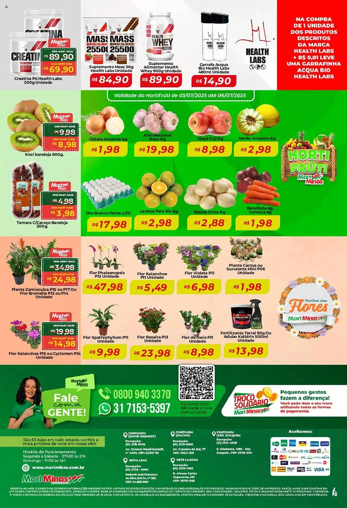 Encarte de Catálogo Mart Minas 3 de julho até 10 de julho 2025 - Pagina 8
