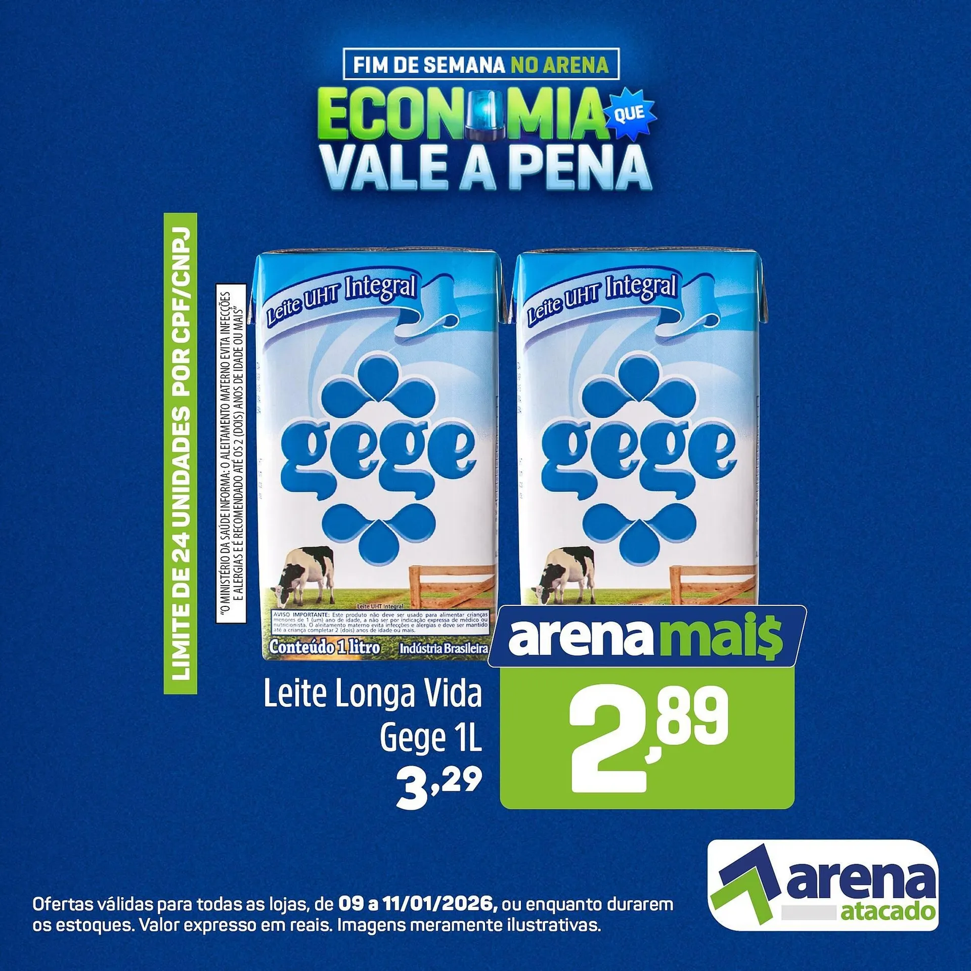 Encarte de Folheto Arena Atacado 9 de janeiro até 11 de janeiro 2026 - Pagina 2