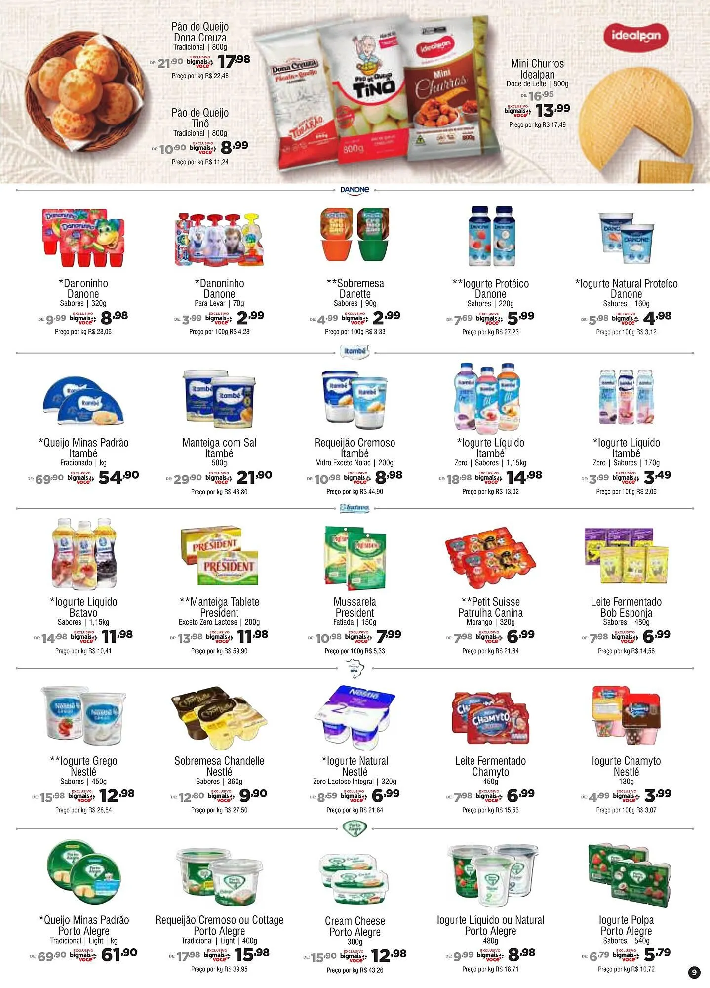 Encarte de Catálogo Big Mais Supermercados 19 de novembro até 9 de dezembro 2025 - Pagina 9