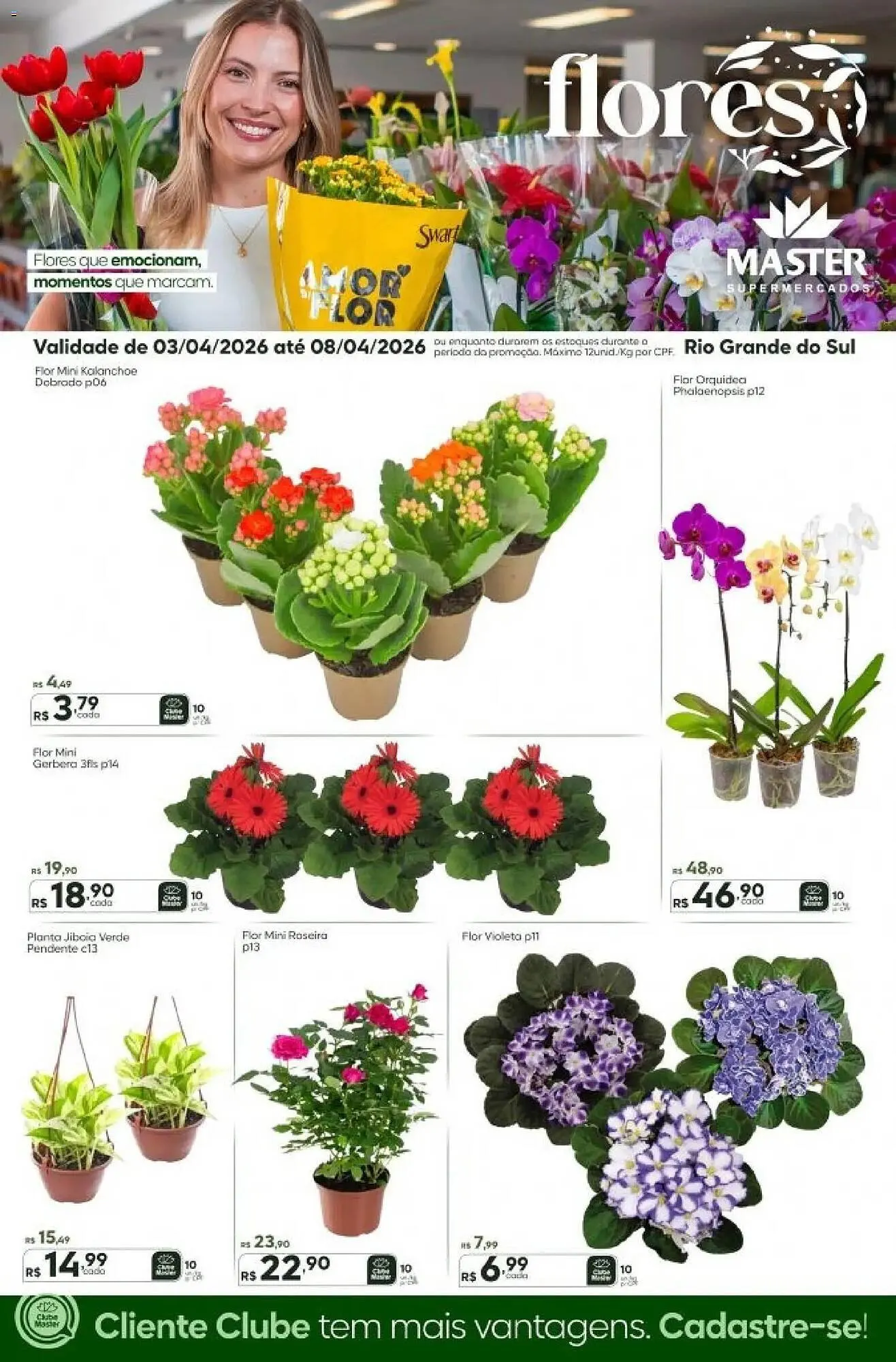 Folheto Master Supermercados - 1