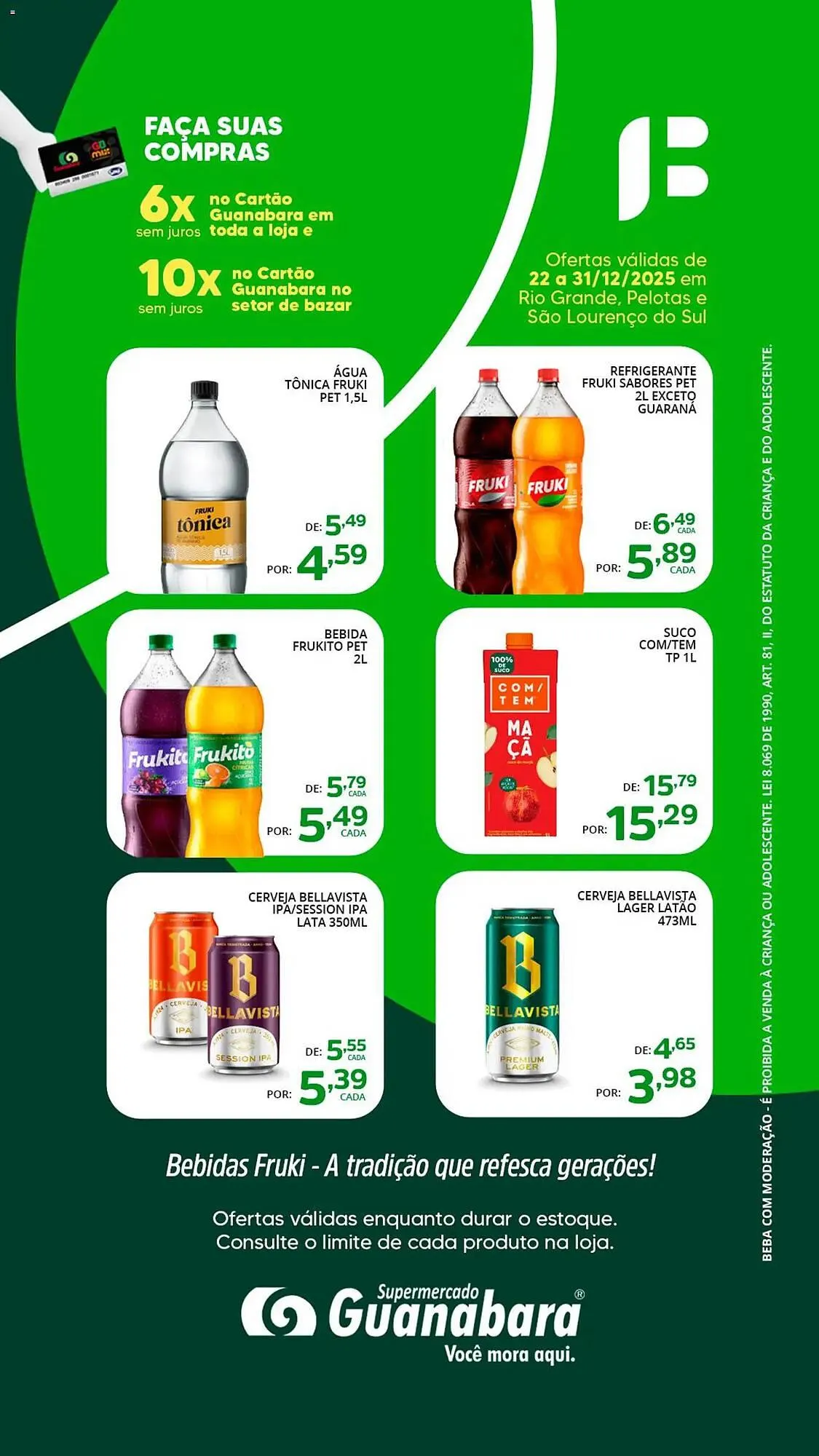 Encarte de Encarte Supermercados Guanabara 22 de dezembro até 31 de dezembro 2025 - Pagina 2