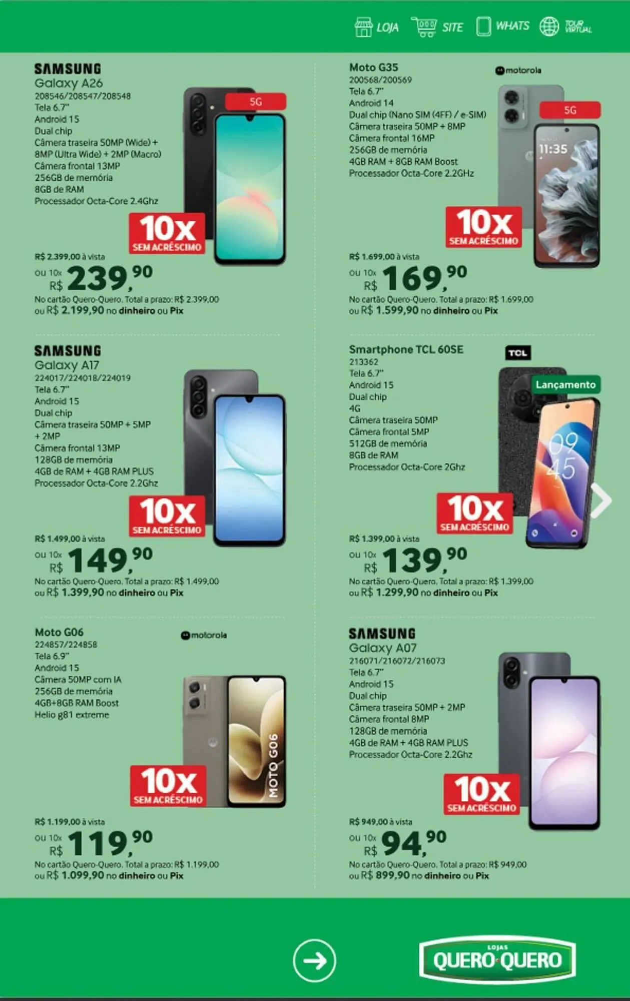 Encarte de Folheto Quero Quero 19 de fevereiro até 28 de fevereiro 2026 - Pagina 18