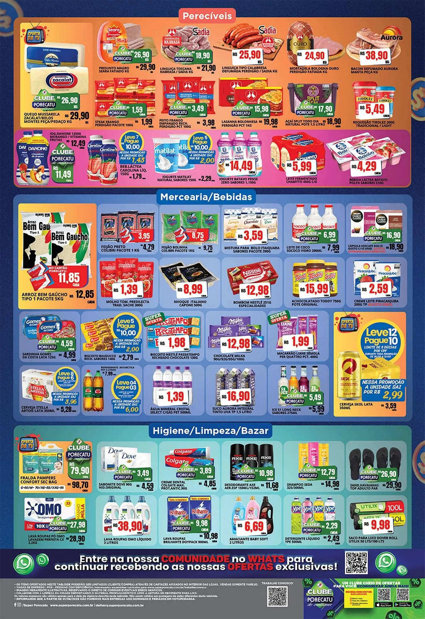 Encarte de Catálogo Supermercado Porecatu 5 de março até 8 de março 2026 - Pagina 2