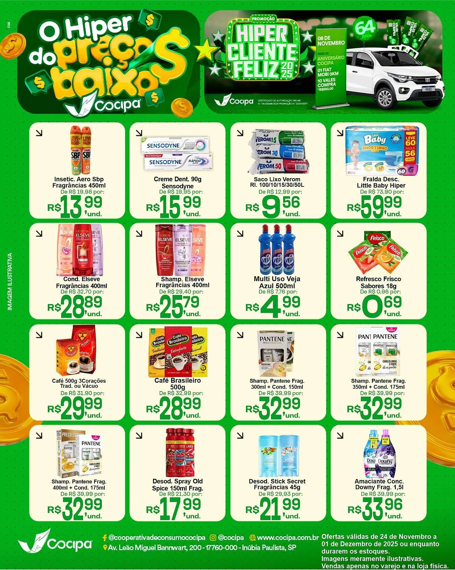 Encarte de Catálogo Cocipa 24 de novembro até 1 de dezembro 2025 - Pagina 1