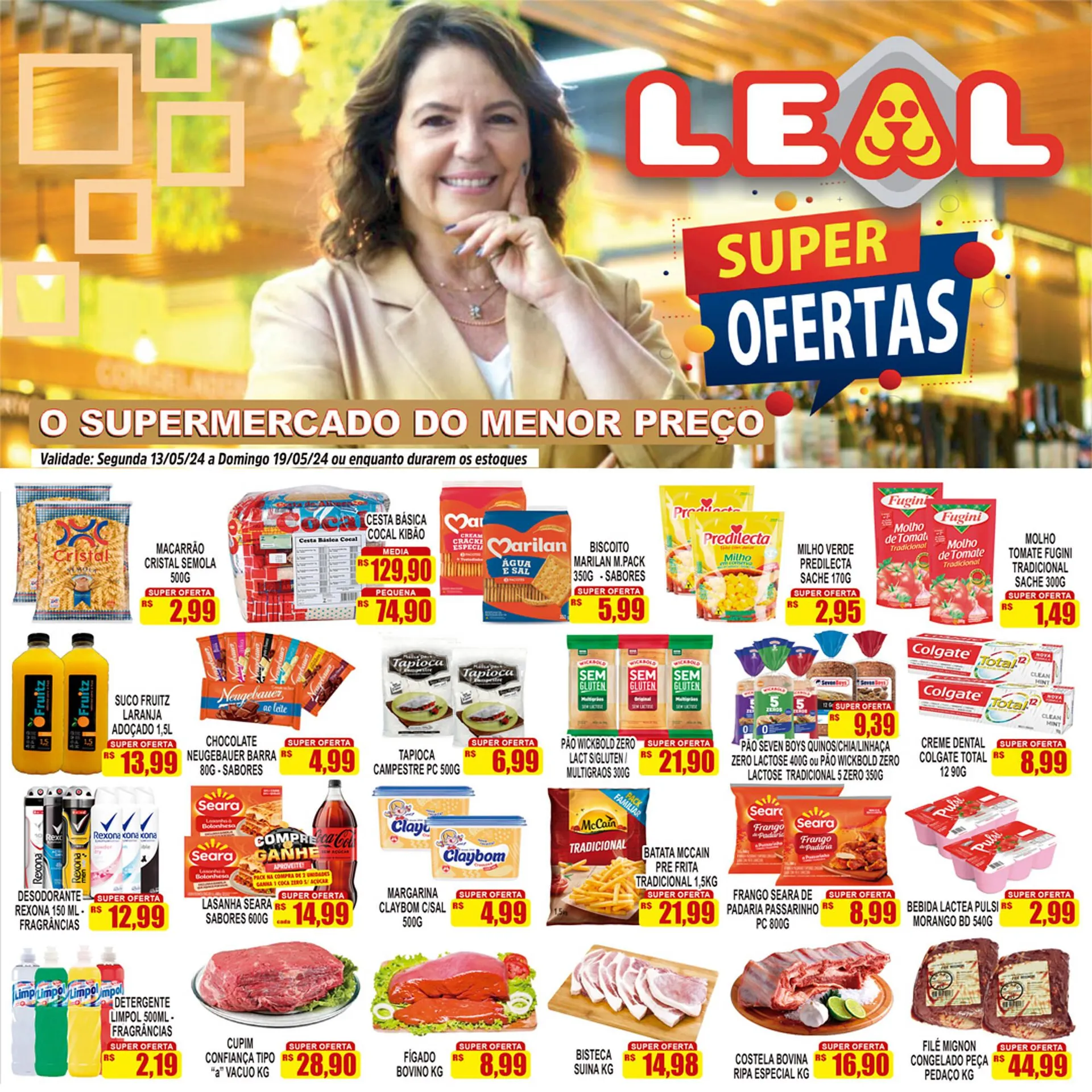 Encarte de Catálogo Supermercado leal 13 de maio até 19 de maio 2024 - Pagina 3