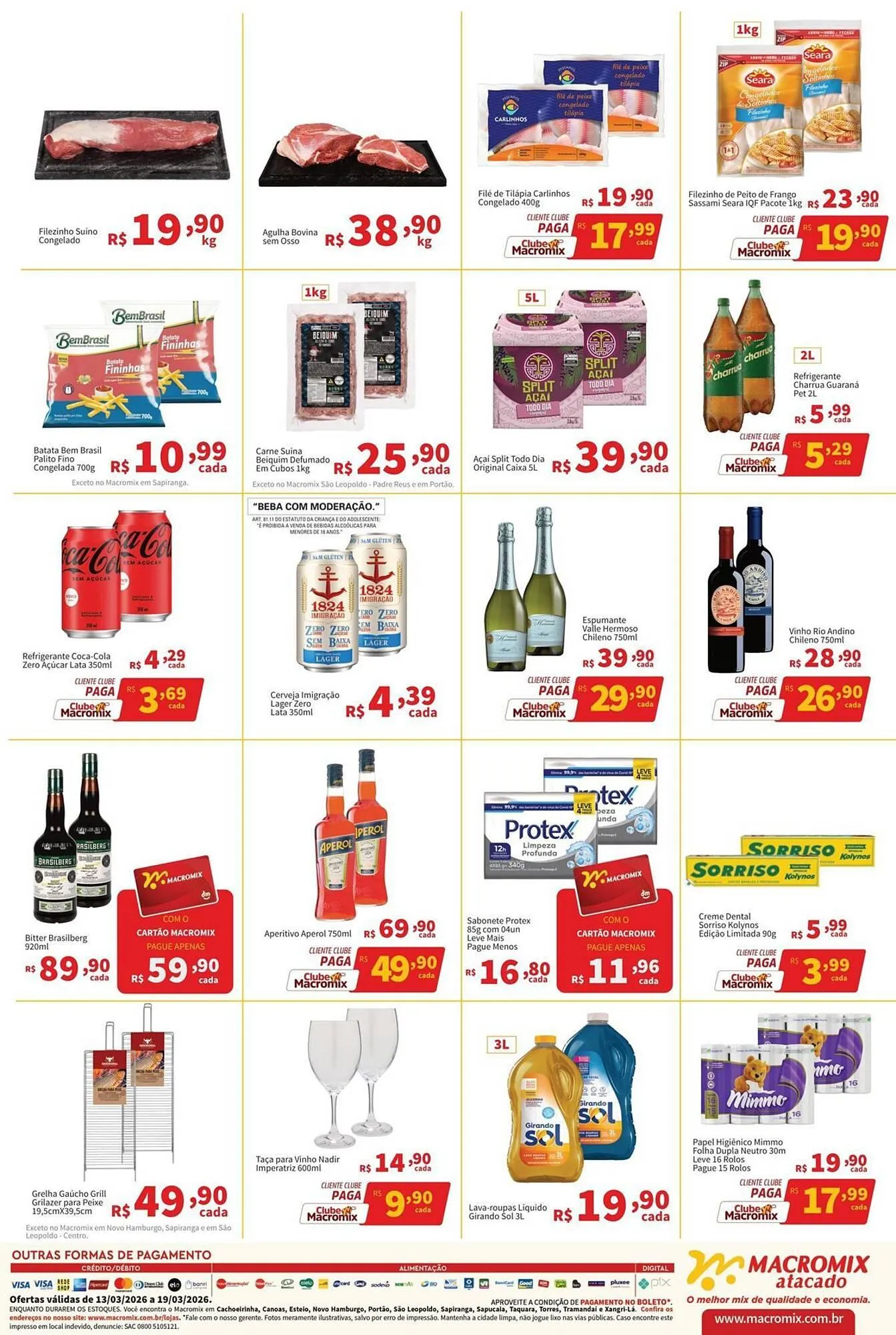 Encarte de Catálogo Macromix Atacado 13 de março até 19 de março 2026 - Pagina 4