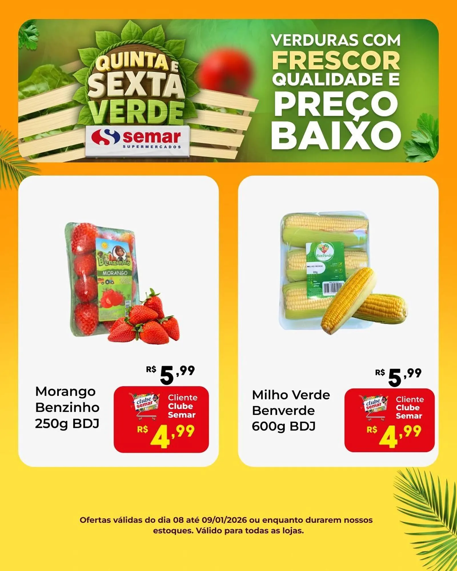 Encarte de Folheto Semar Supermercado 8 de janeiro até 9 de janeiro 2026 - Pagina 4