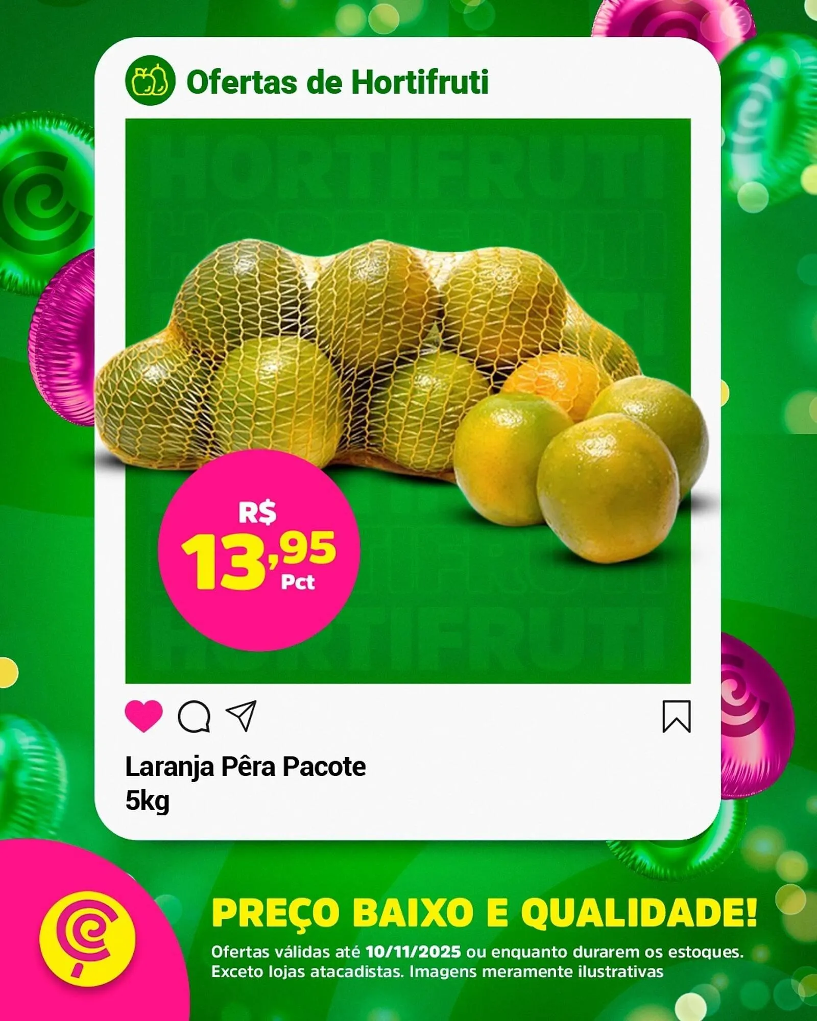 Encarte de Folheto Comercial Esperança 9 de novembro até 10 de novembro 2025 - Pagina 1