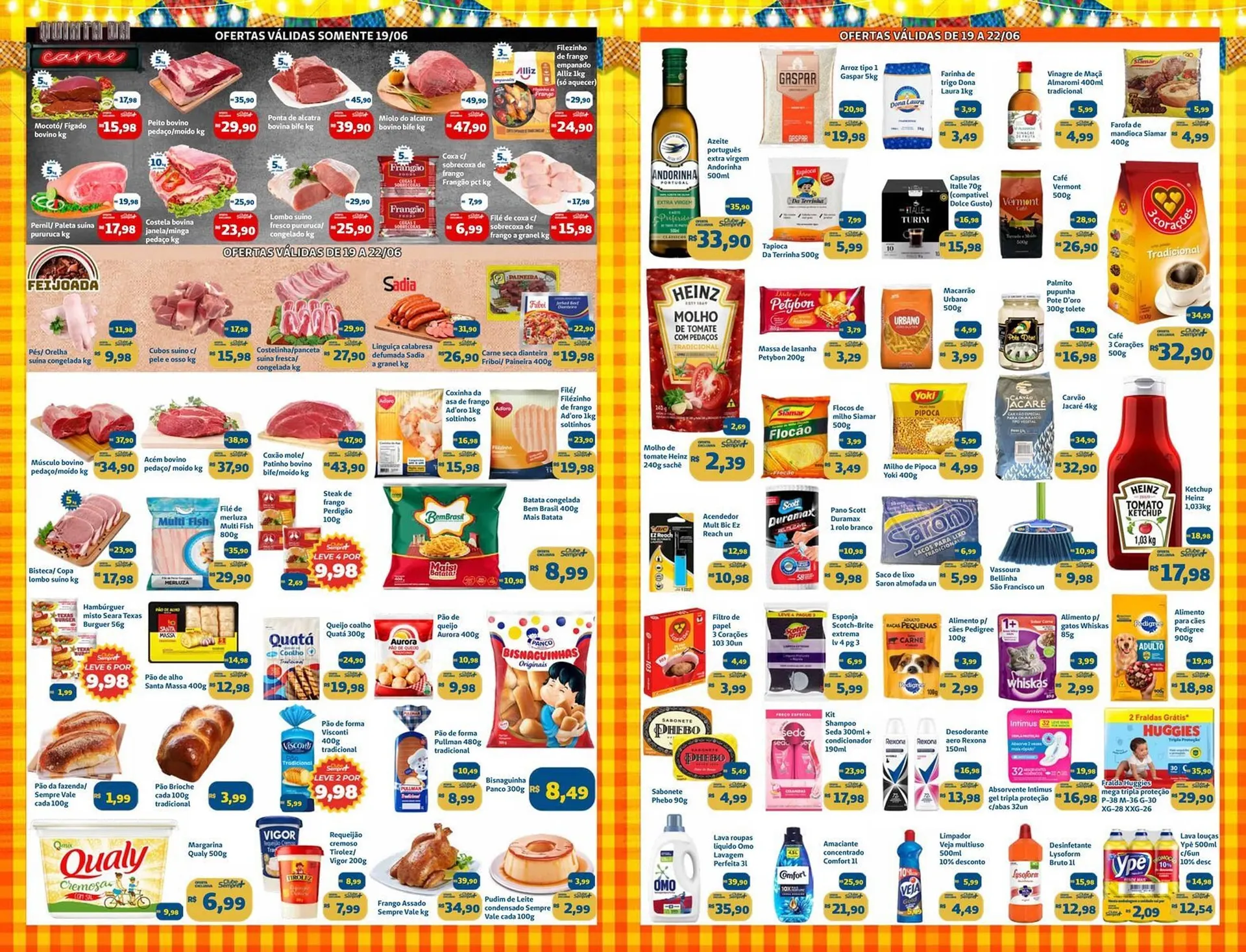 Encarte de Catálogo Sempre Vale Supermercados 19 de junho até 22 de junho 2025 - Pagina 2