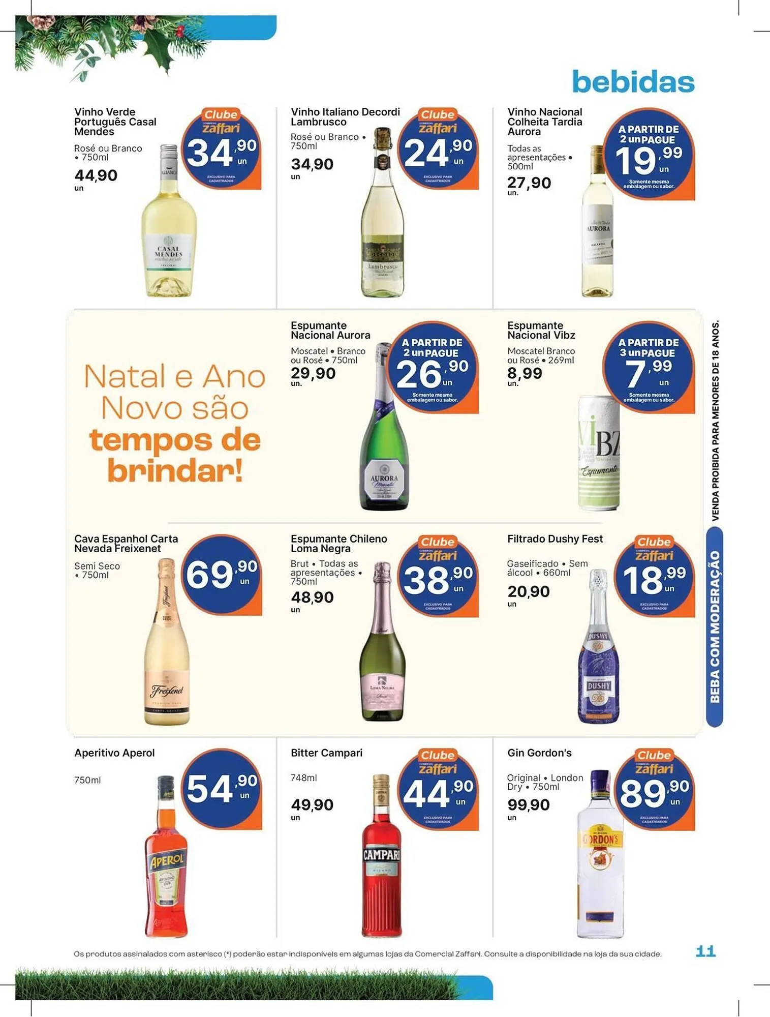 Encarte de Encarte Comercial Zaffari 12 de dezembro até 21 de dezembro 2025 - Pagina 11