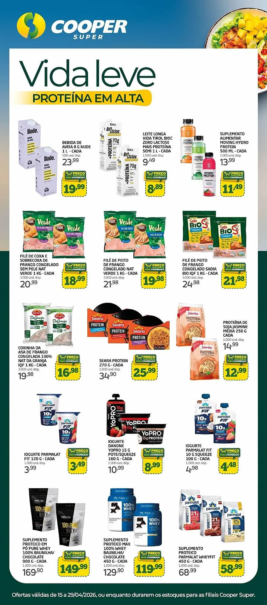 Encarte de Tabloide Cooper 17 de abril até 29 de abril 2026 - Pagina 2