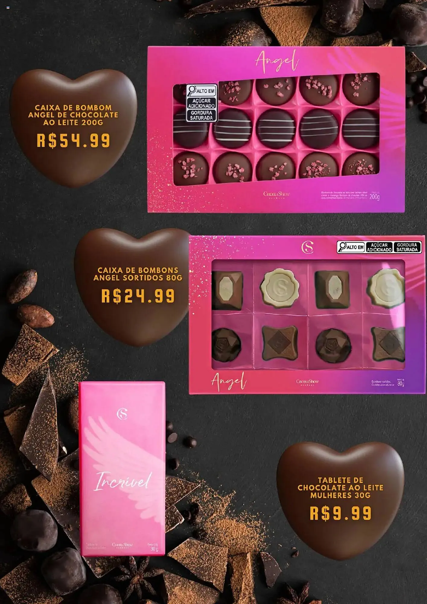 Encarte de Catálogo Cacau Show 5 de março até 18 de março 2025 - Pagina 5