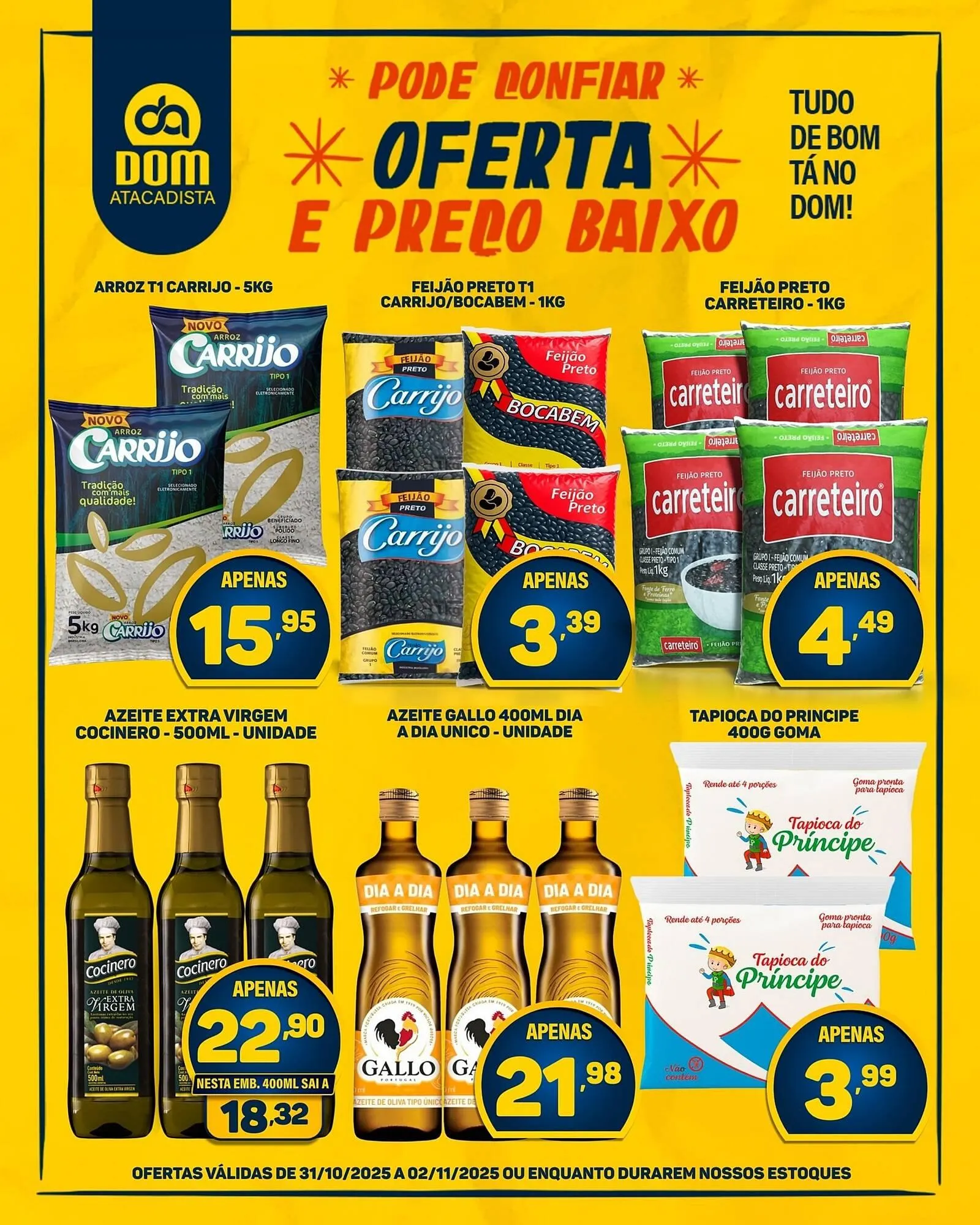 Encarte de Encarte Dom Atacadista 31 de outubro até 2 de novembro 2025 - Pagina 3
