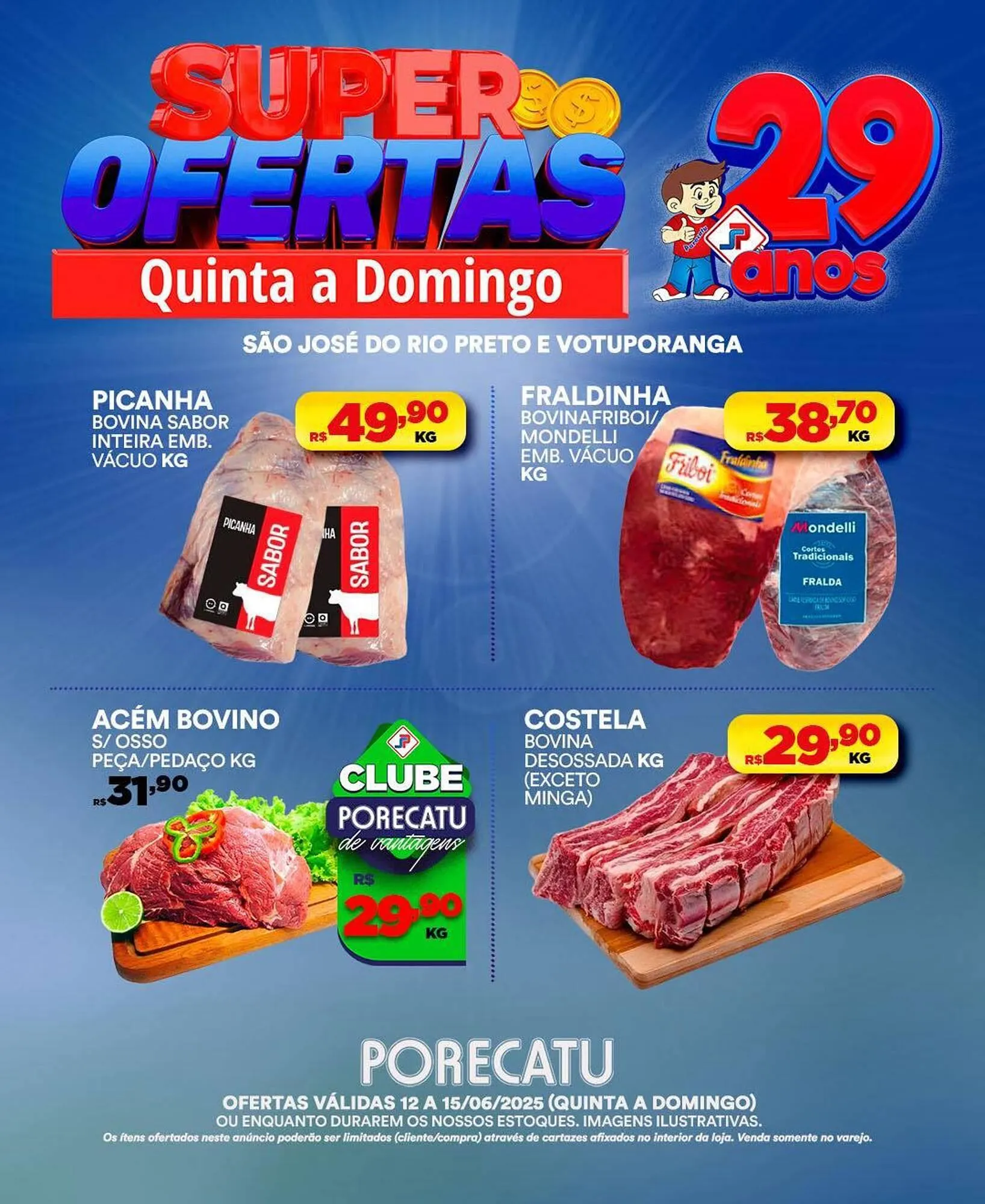 Encarte de Catálogo Supermercado Porecatu 12 de junho até 15 de junho 2025 - Pagina 5