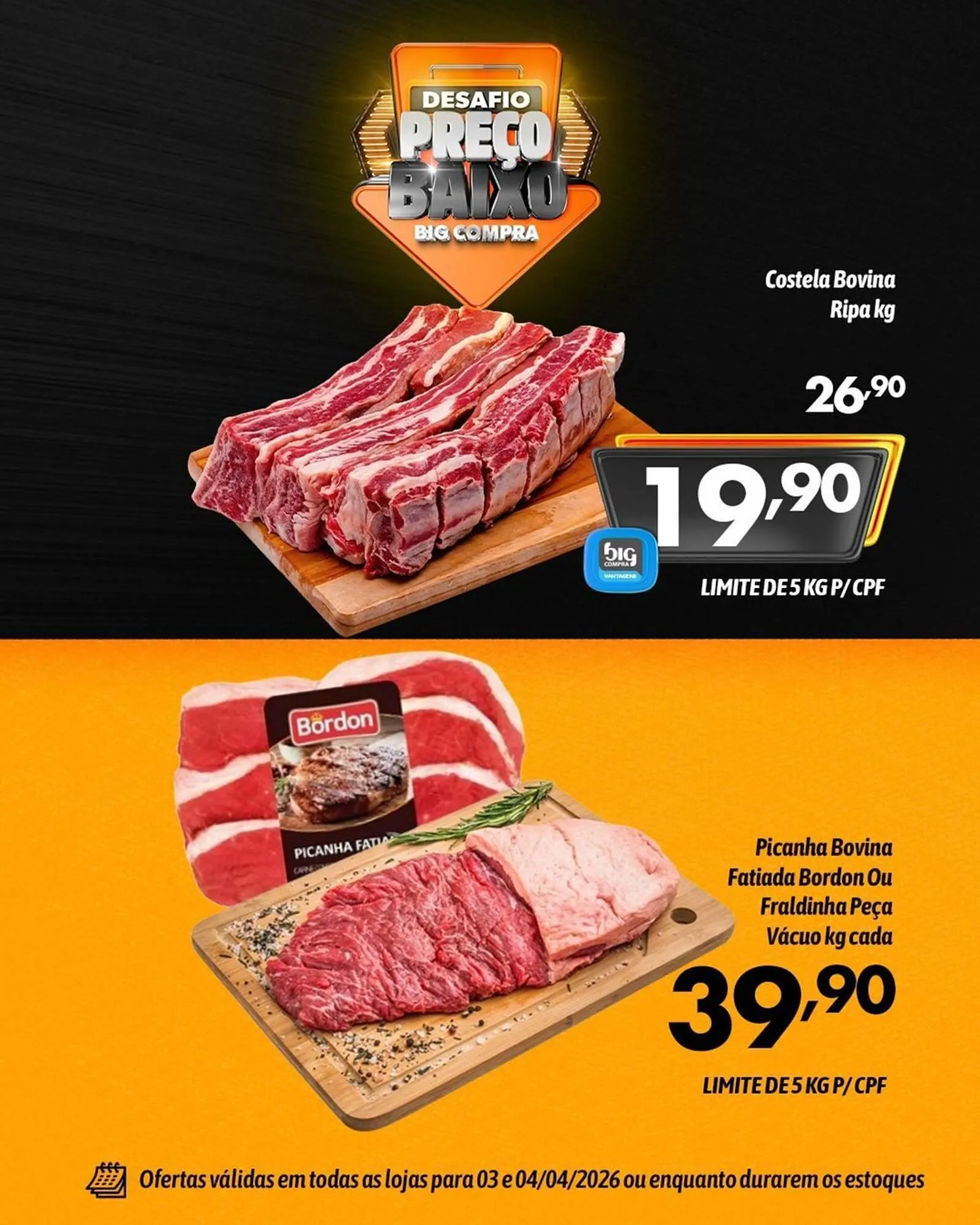 Encarte de Catálogo Supermercados Big Compra 2 de abril até 5 de abril 2026 - Pagina 6