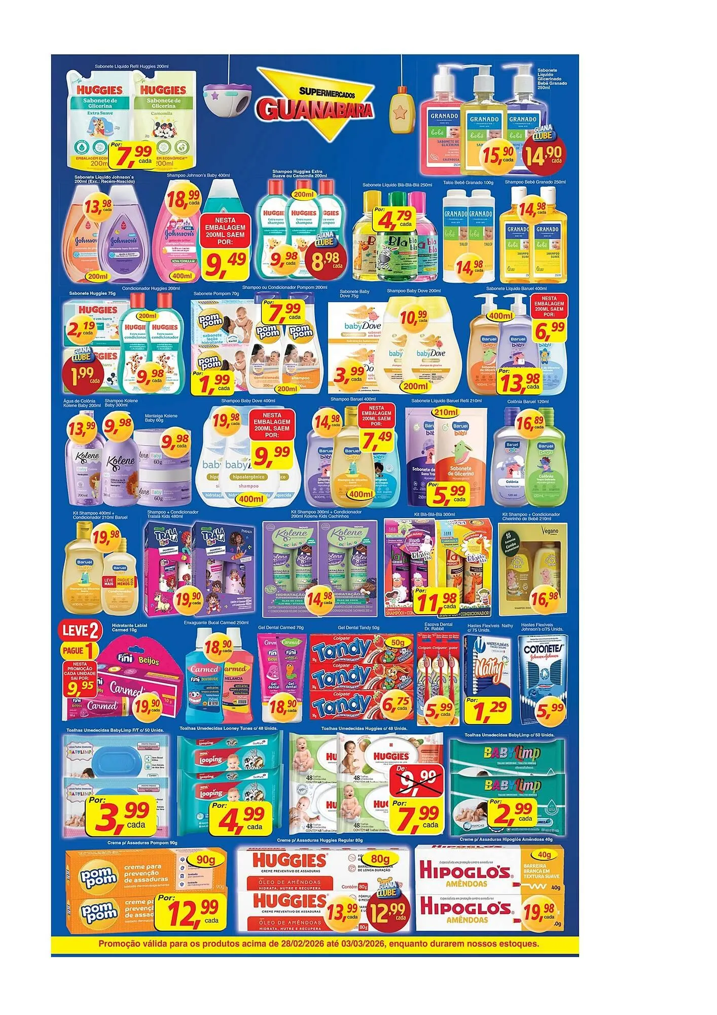 Encarte de Encarte Supermercados Guanabara 28 de fevereiro até 3 de março 2026 - Pagina 11