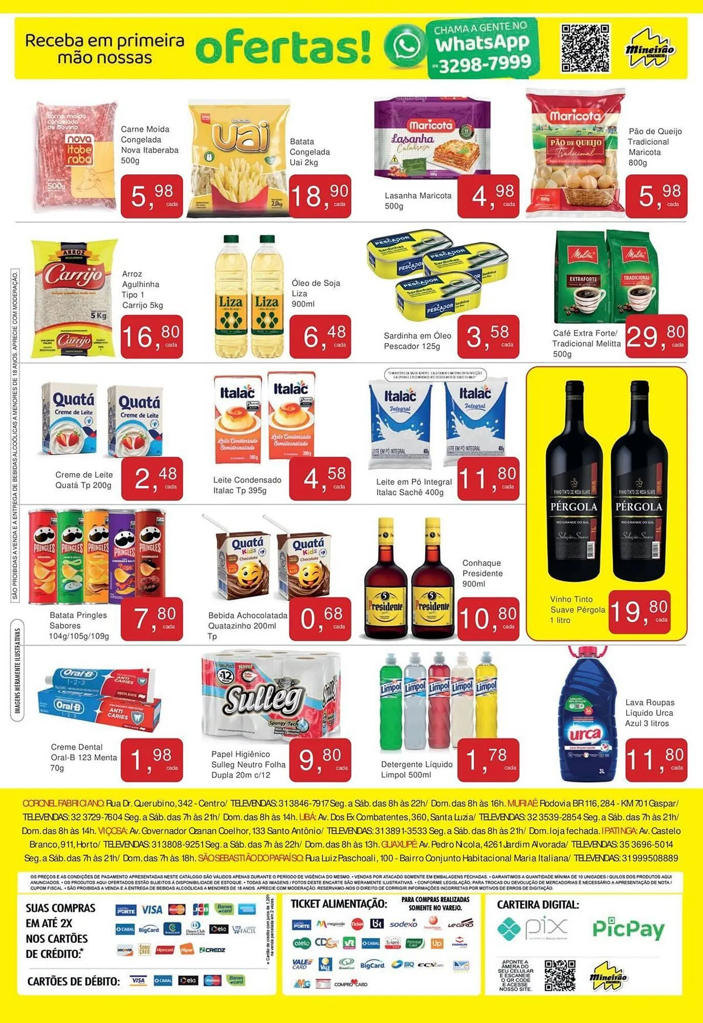 Encarte de Catálogo Mineirão Atacarejo 17 de junho até 22 de junho 2025 - Pagina 2