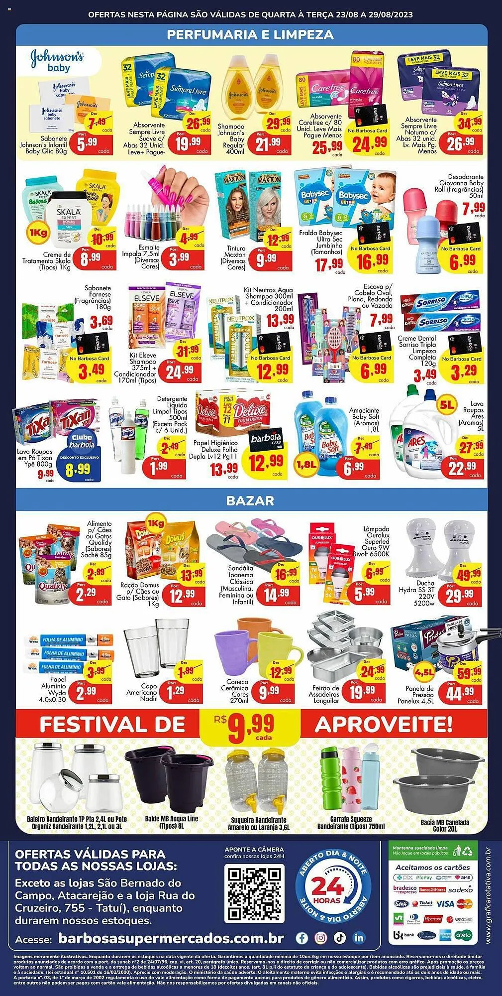 Encarte de Catálogo Barbosa Supermercados 23 de agosto até 24 de agosto 2023 - Pagina 4