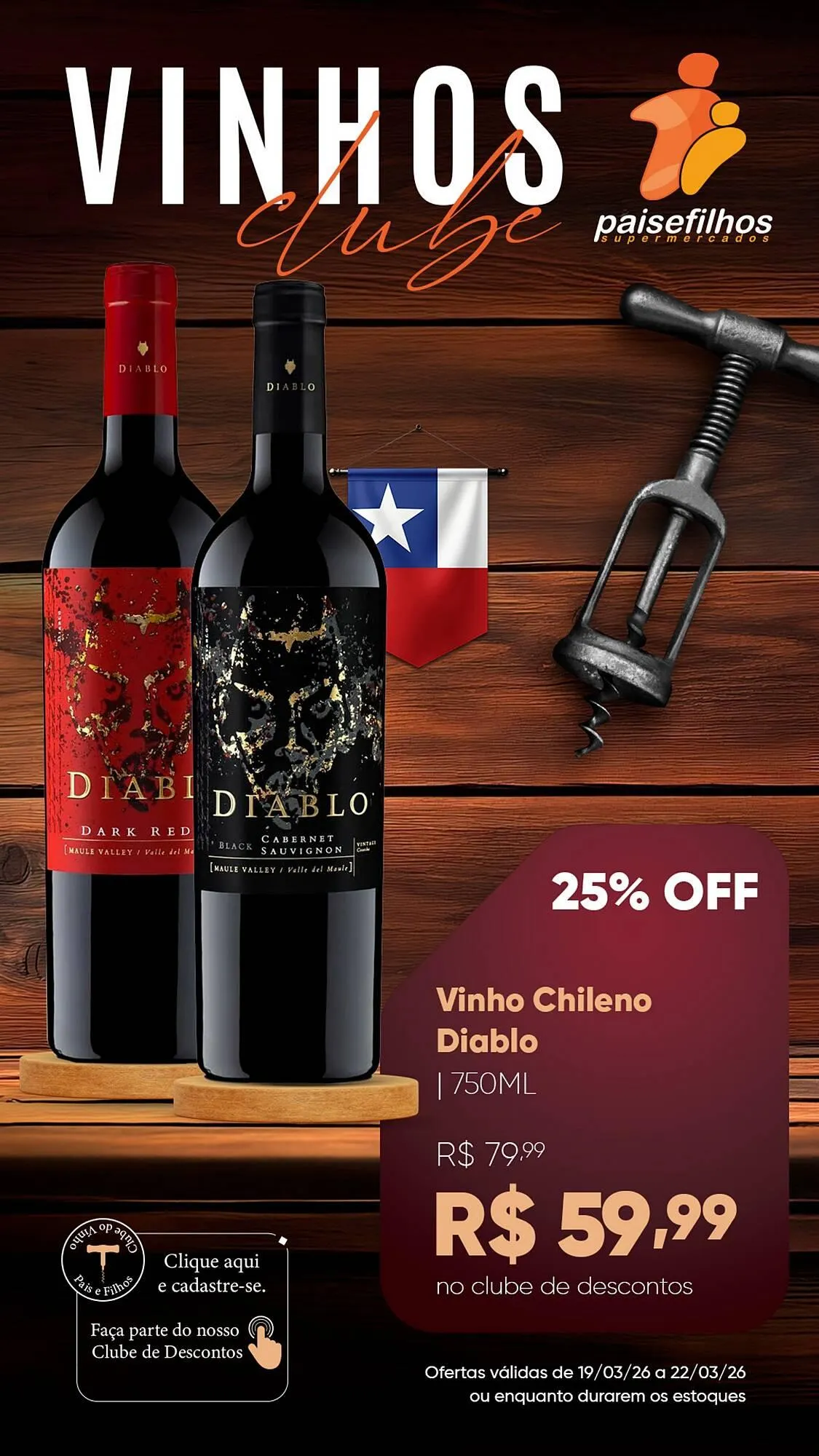 Encarte de Catálogo Pais e Filhos Supermercados 19 de março até 22 de março 2026 - Pagina 3