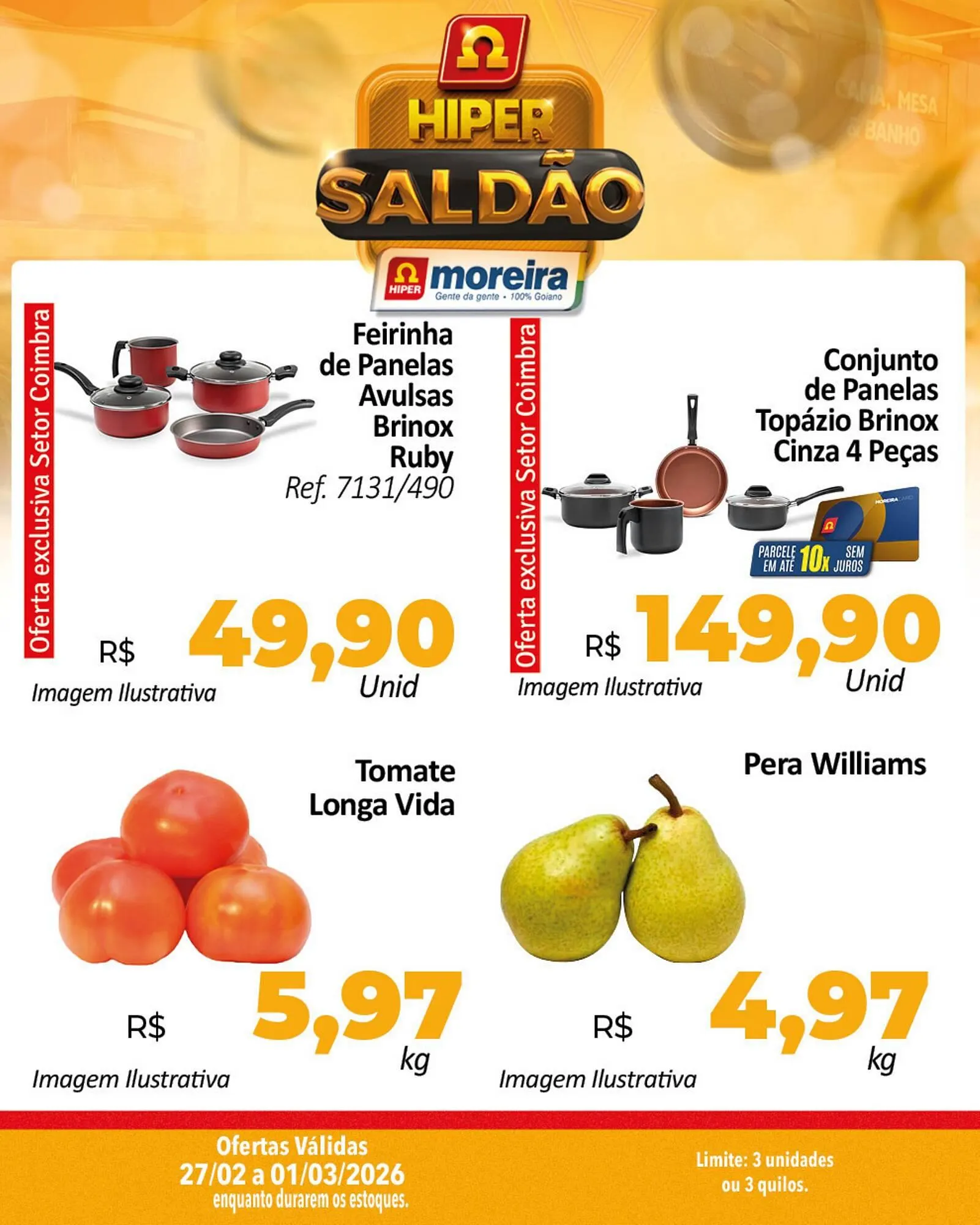 Encarte de Catálogo Hiper Moreira 27 de fevereiro até 1 de março 2026 - Pagina 5