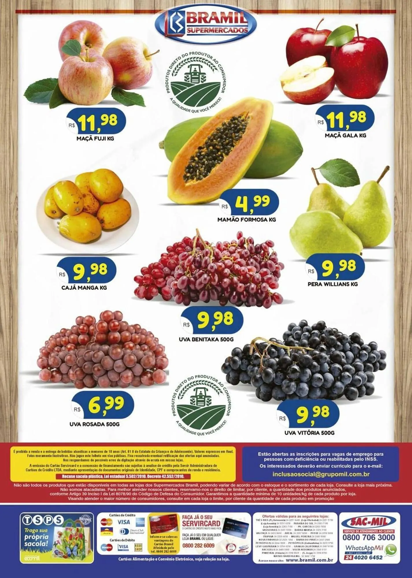 Encarte de Encarte Bramil Supermercados 13 de abril até 16 de abril 2026 - Pagina 4