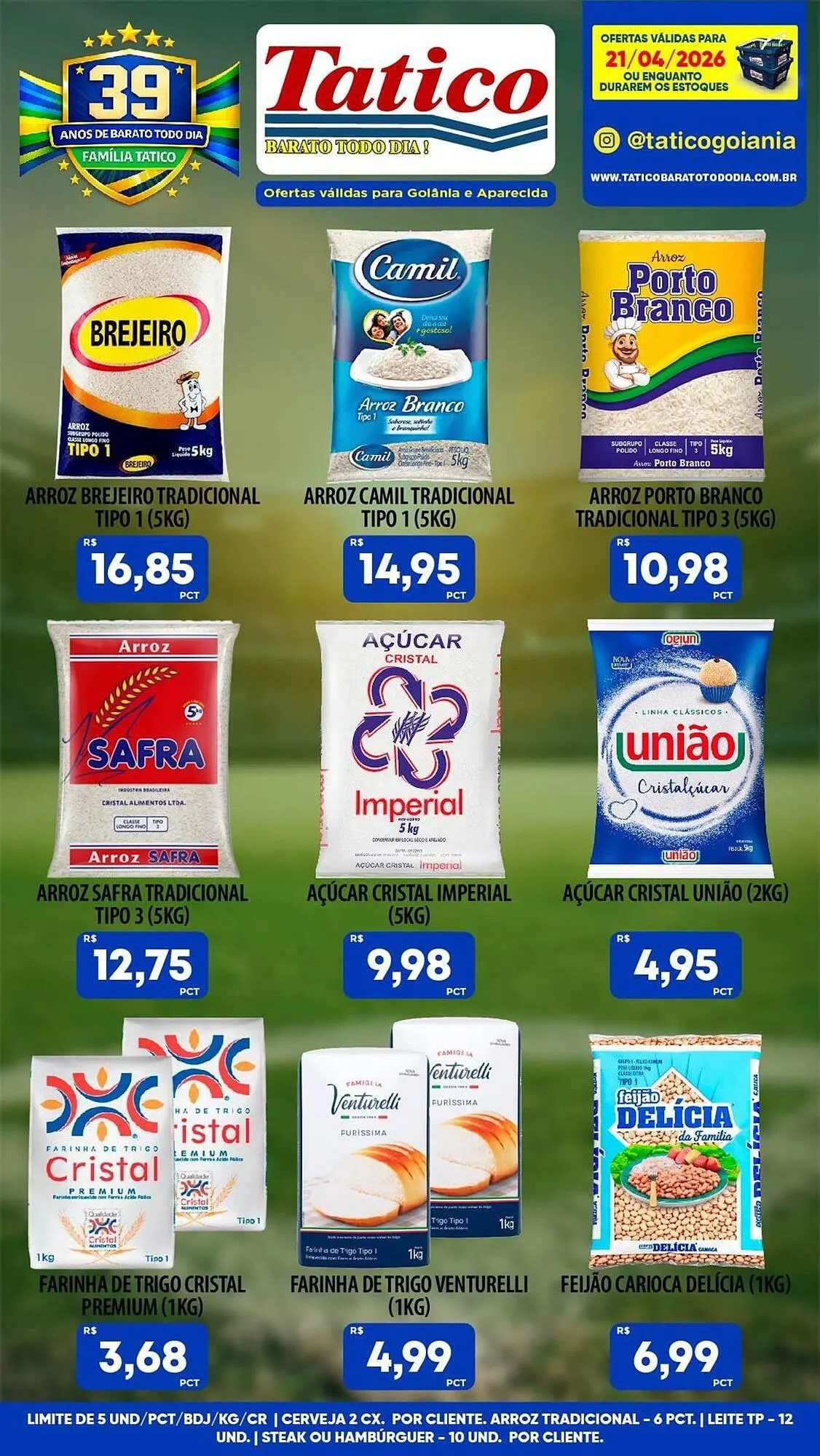 Encarte de Tabloide Tatico 21 de abril até 21 de abril 2026 - Pagina 1