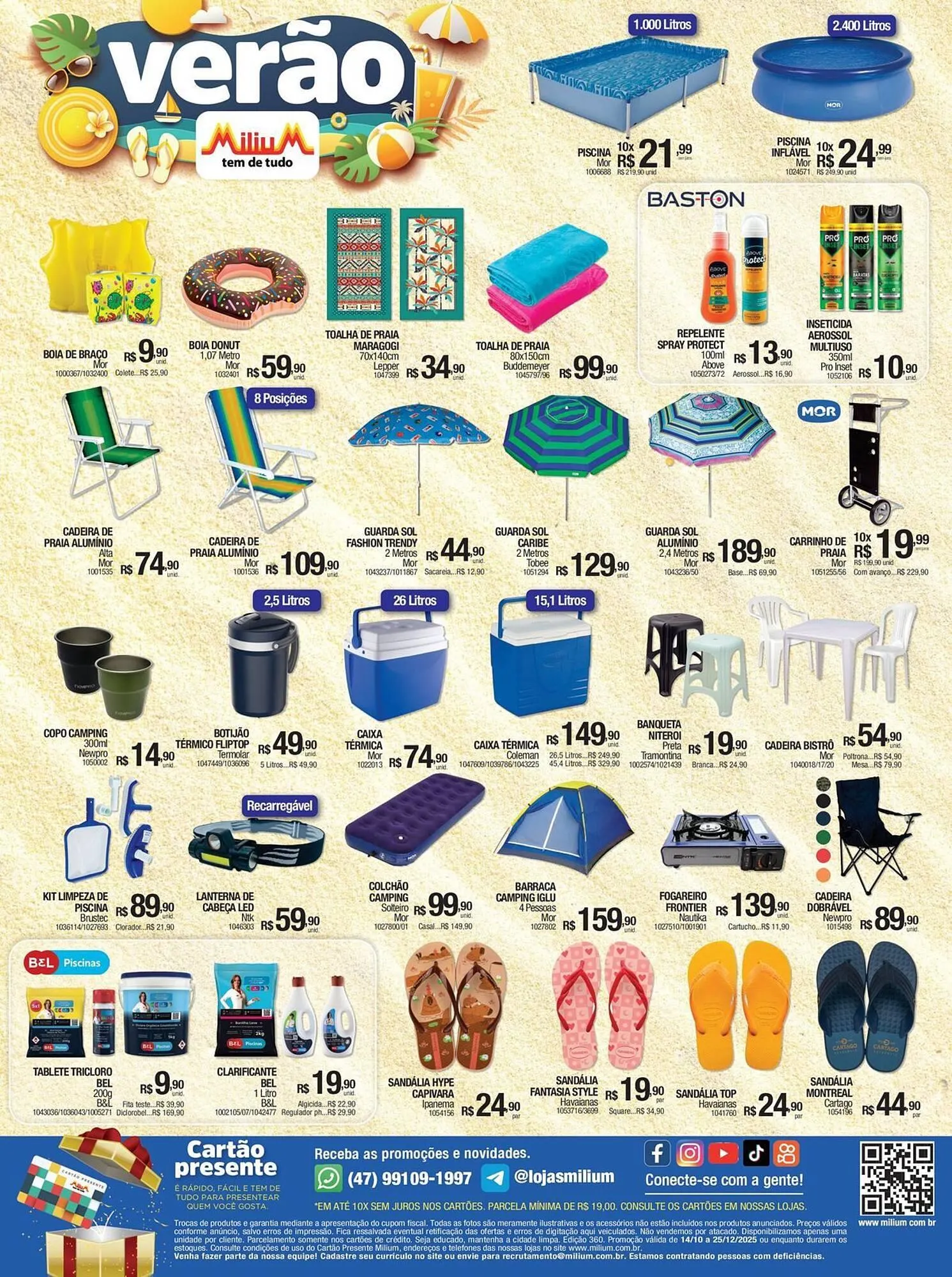 Encarte de Catálogo Milium 15 de outubro até 25 de dezembro 2025 - Pagina 16
