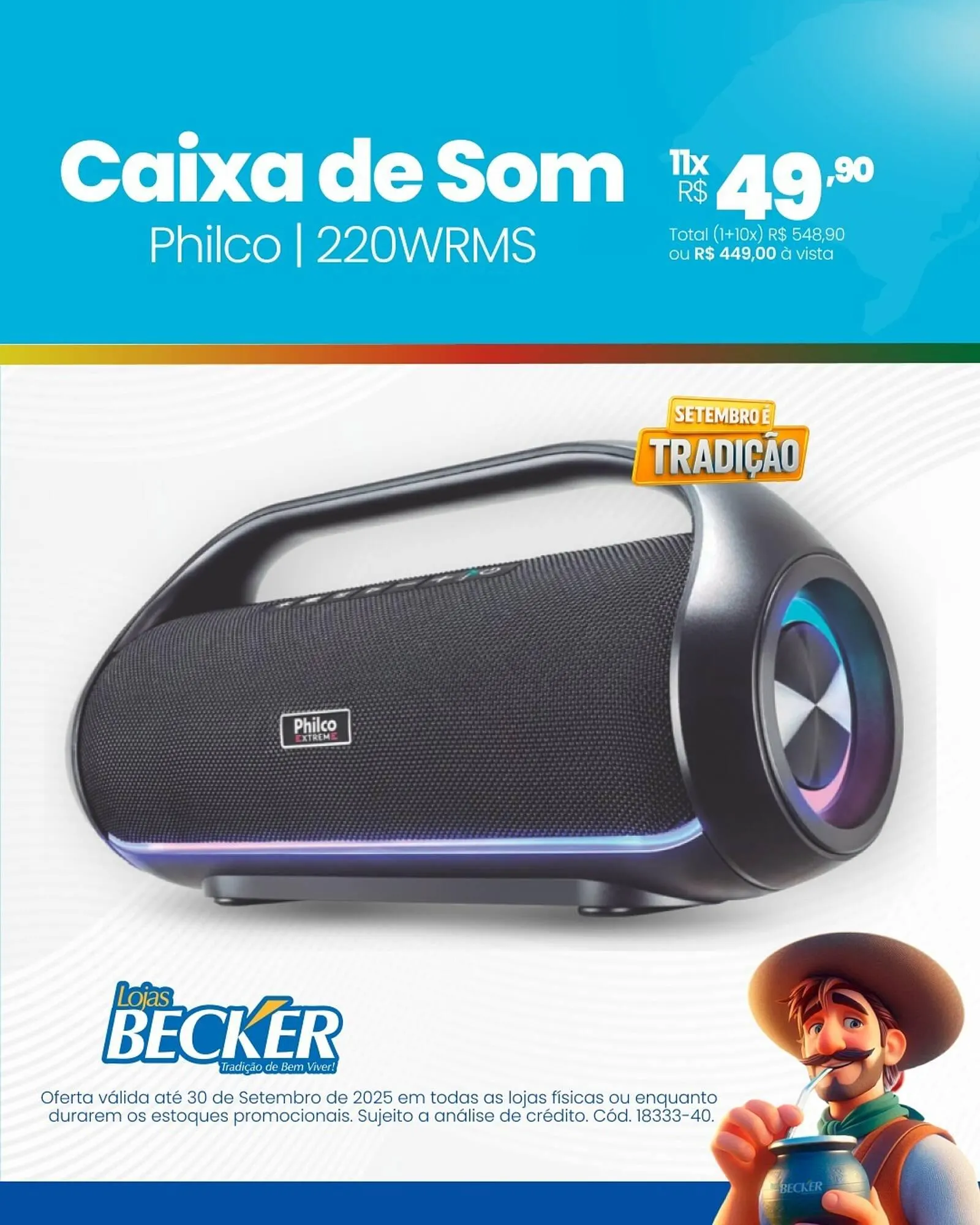 Encarte de Folheto Lojas Becker 2 de setembro até 30 de setembro 2025 - Pagina 3