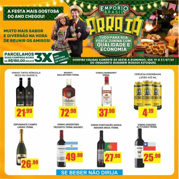 Encarte de Encarte Empório Brasil 19 de julho até 21 de julho 2024 - Pagina 4