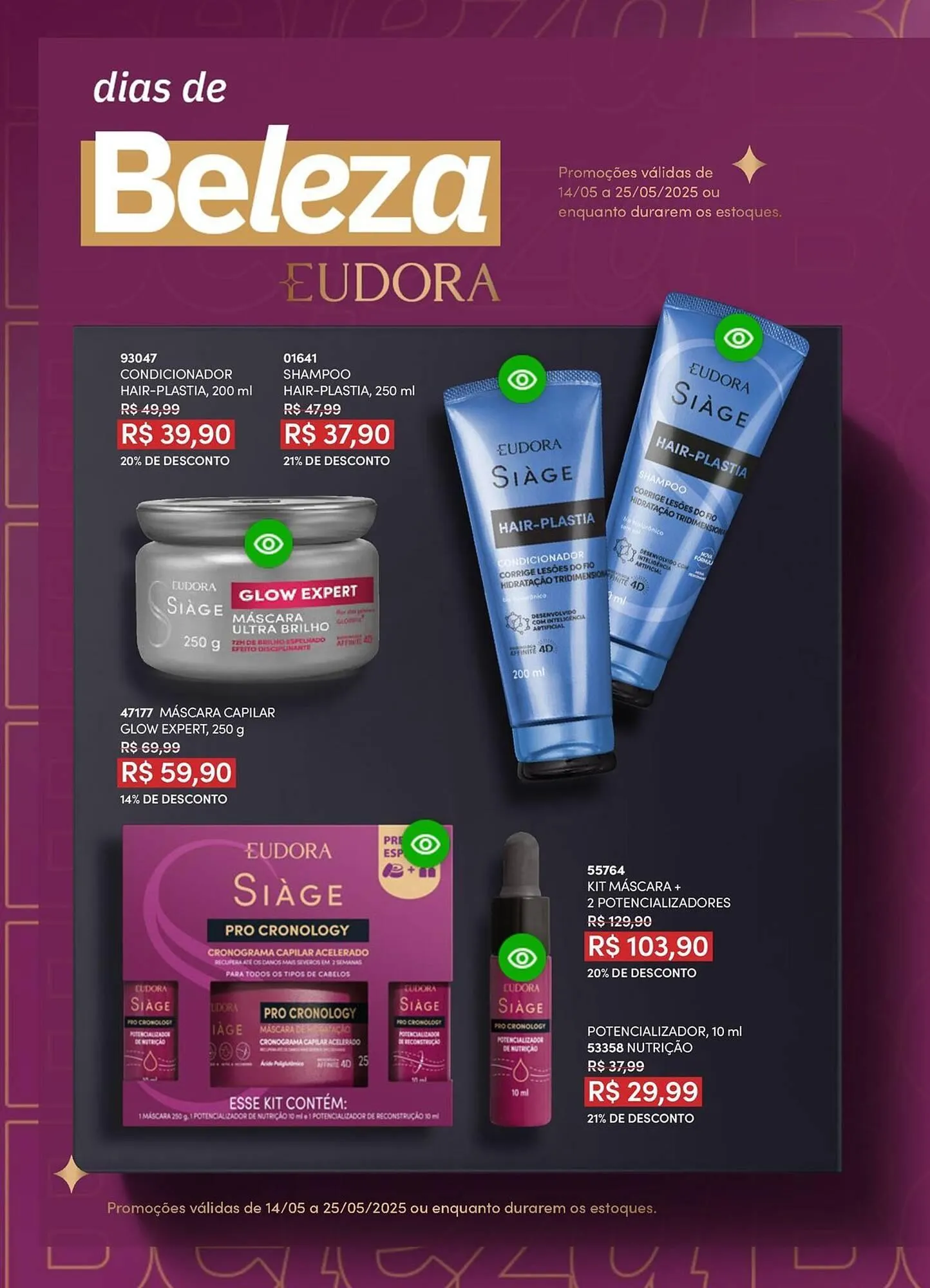 Encarte de Catálogo Eudora 15 de maio até 15 de junho 2025 - Pagina 116