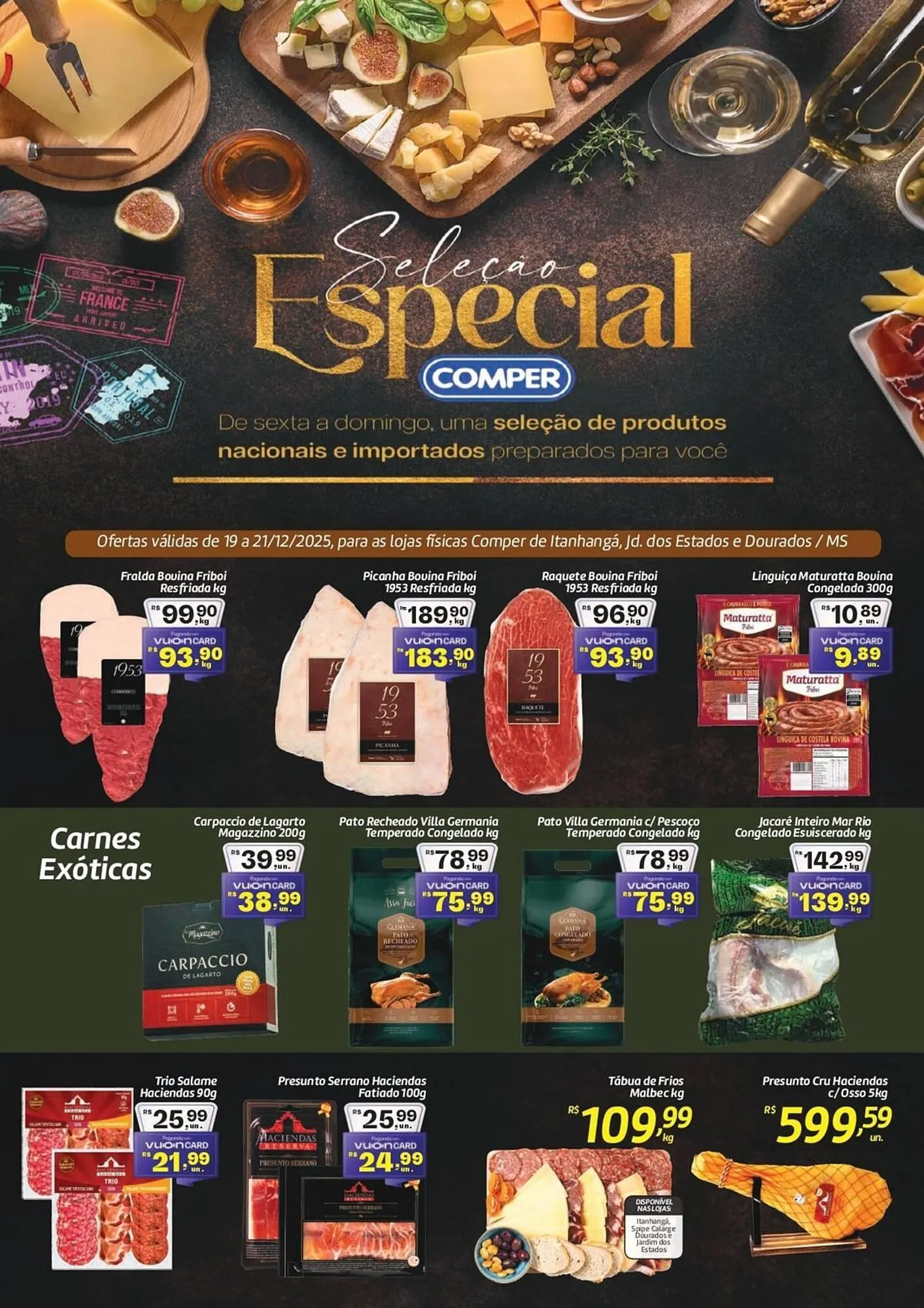 Encarte de Folheto Comper 19 de dezembro até 21 de dezembro 2025 - Pagina 1