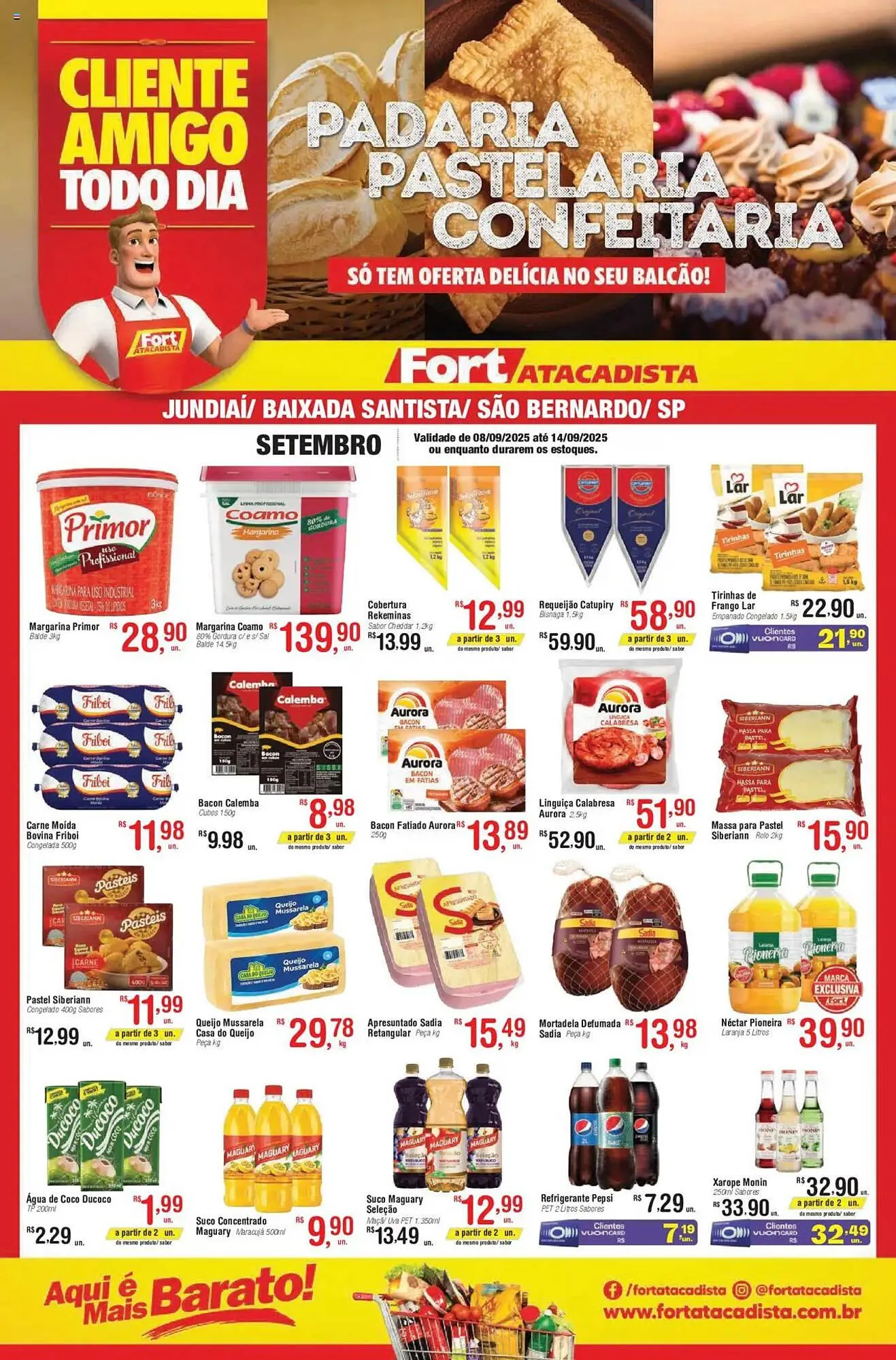 Encarte de Tabloide Fort Atacadista 8 de setembro até 16 de setembro 2025 - Pagina 1