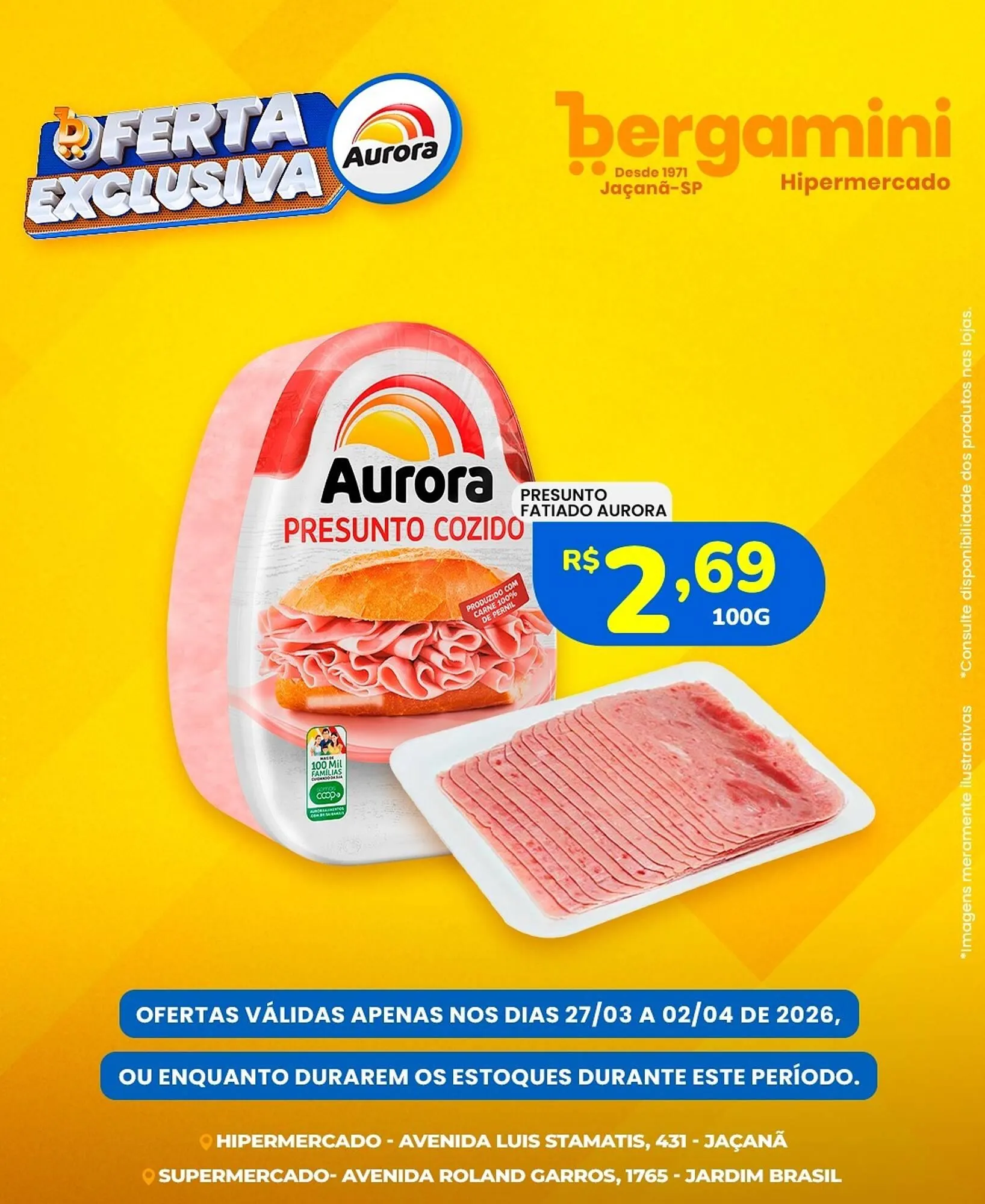 Encarte de Catálogo Supermercado Bergamini 27 de março até 2 de abril 2026 - Pagina 3