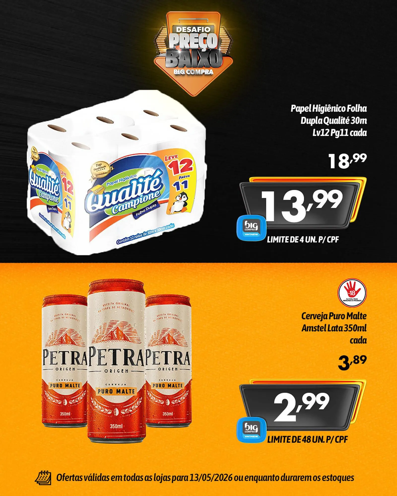 Encarte de Catálogo Supermercados Big Compra 13 de maio até 13 de maio 2026 - Pagina 5