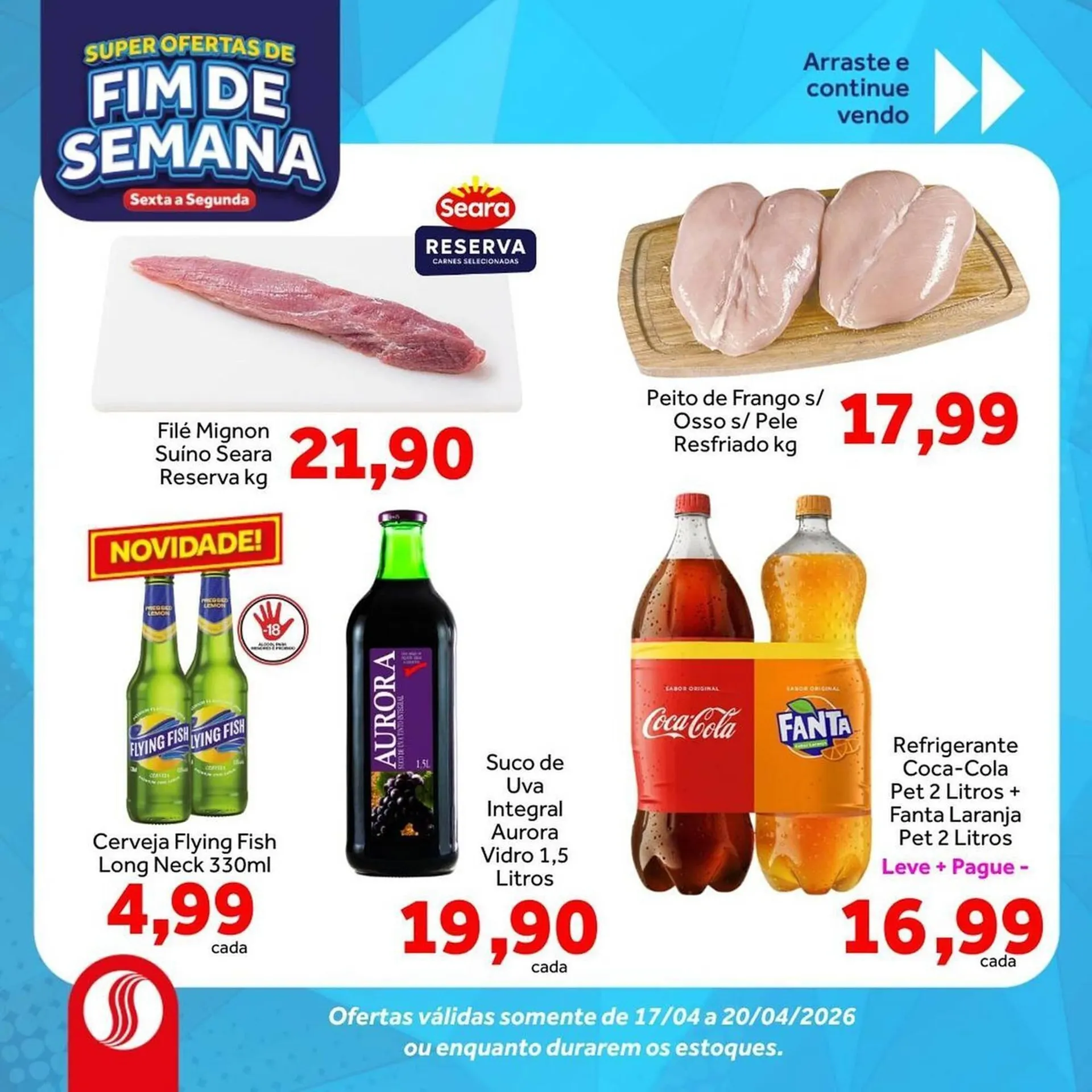 Encarte de Folheto Shibata Supermercados 17 de abril até 20 de abril 2026 - Pagina 5