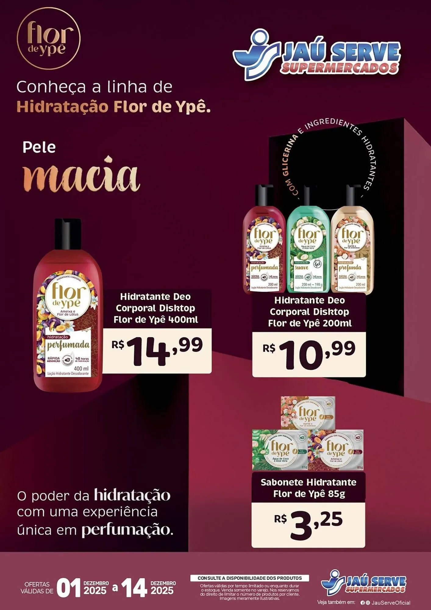 Encarte de Catálogo Supermercados Jau Serve 2 de dezembro até 14 de dezembro 2025 - Pagina 1