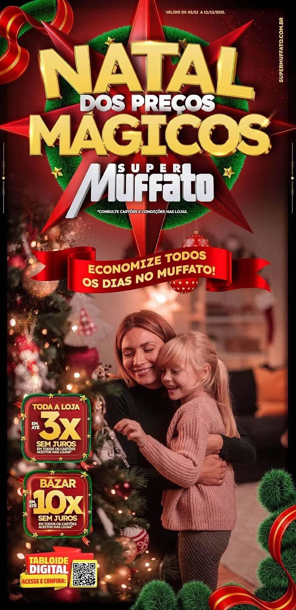 Encarte de Encarte Muffato 2 de dezembro até 12 de dezembro 2025 - Pagina 1