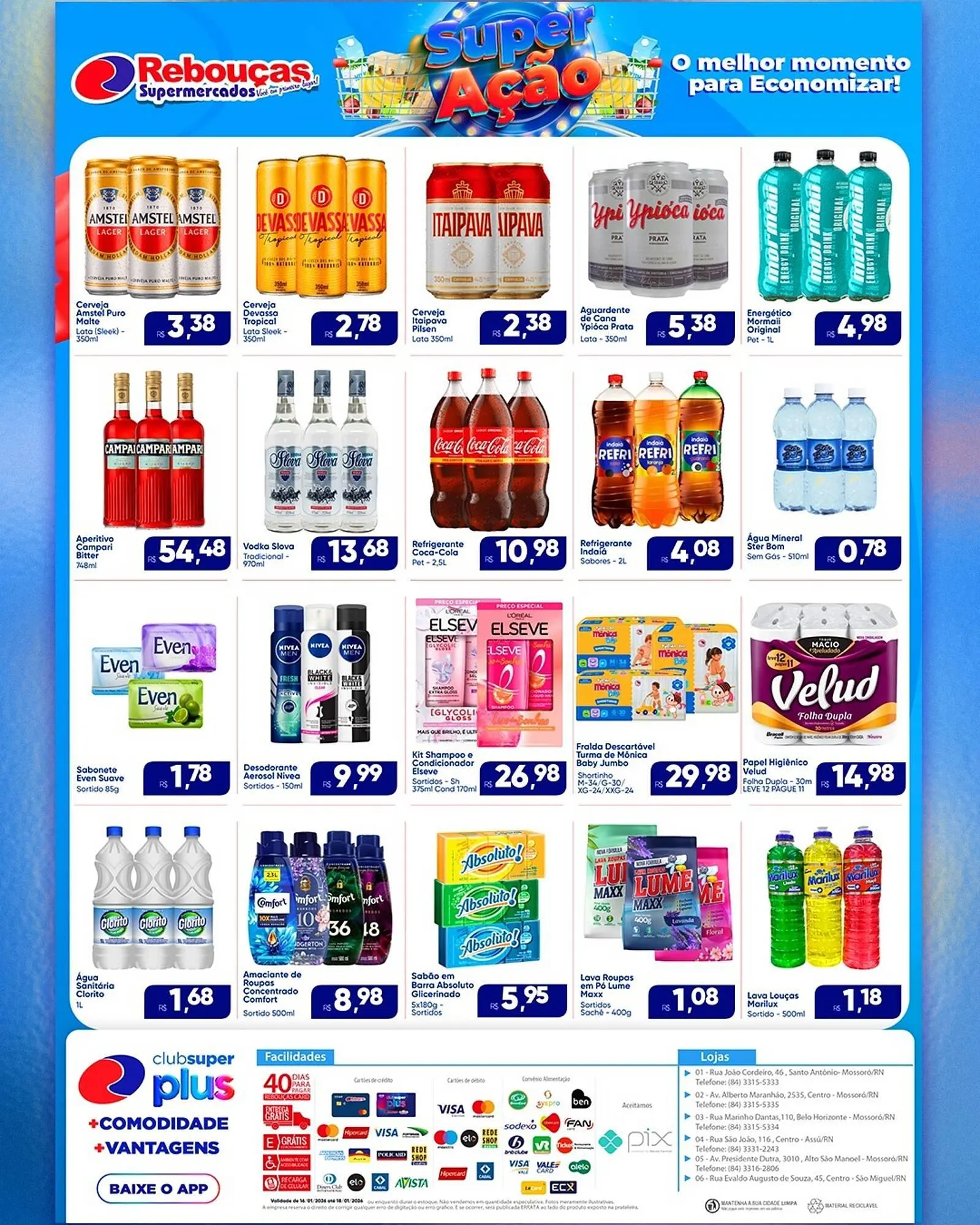Encarte de Catálogo Rebouças Supermercados 16 de janeiro até 18 de janeiro 2026 - Pagina 3