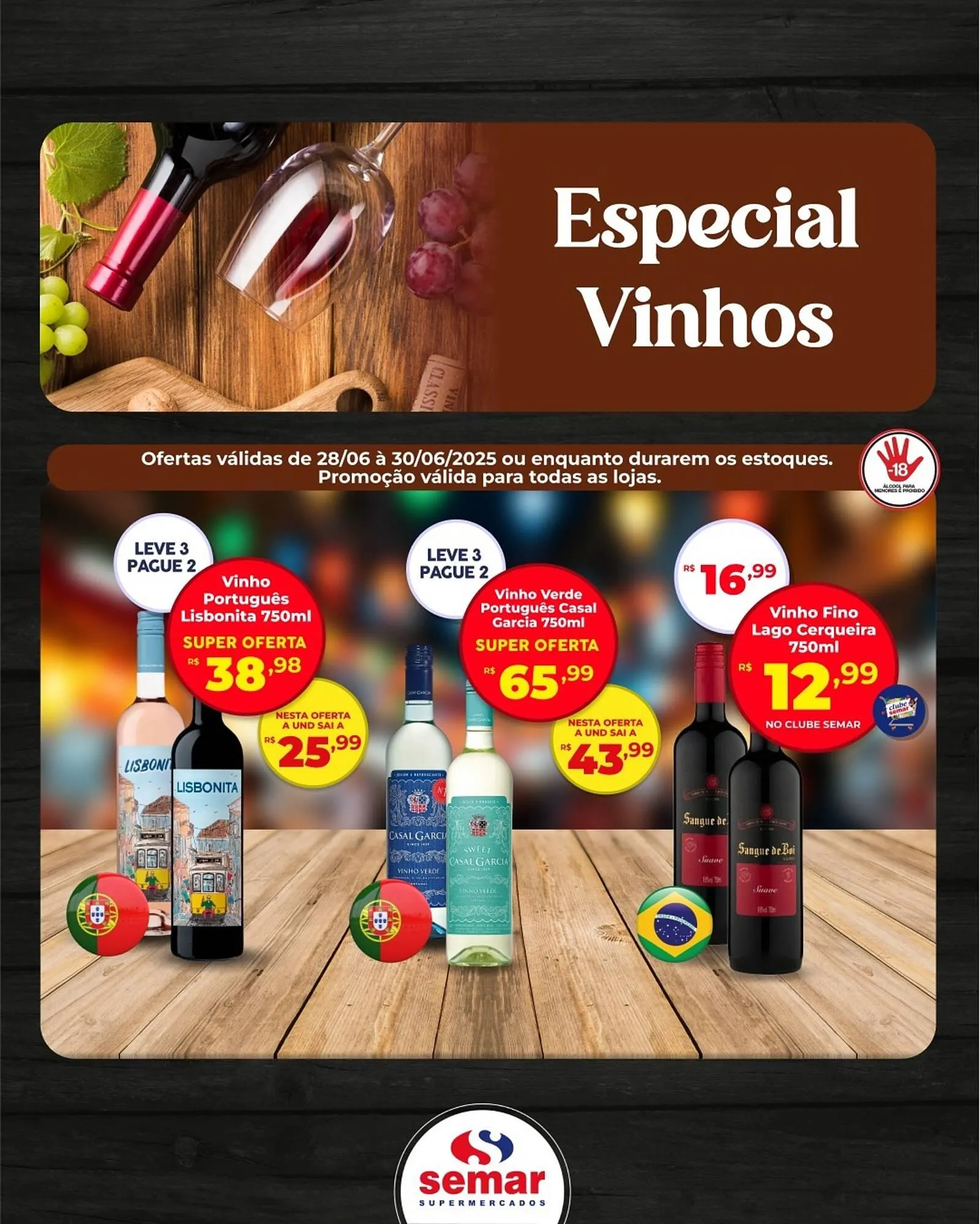 Encarte de Catálogo Semar Supermercado 29 de junho até 30 de junho 2025 - Pagina 4