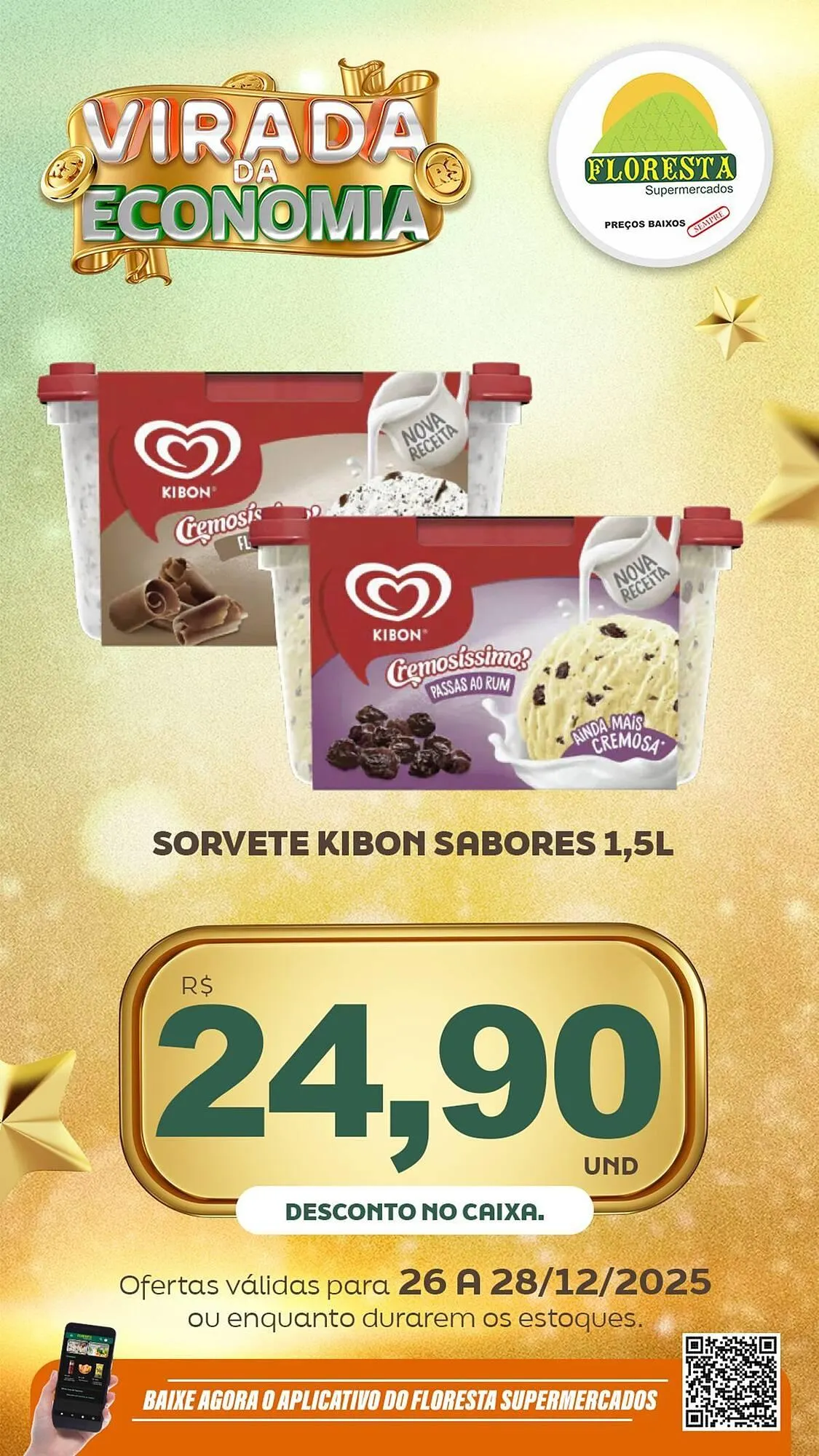 Encarte de Catálogo Floresta Supermercados 26 de dezembro até 28 de dezembro 2025 - Pagina 25