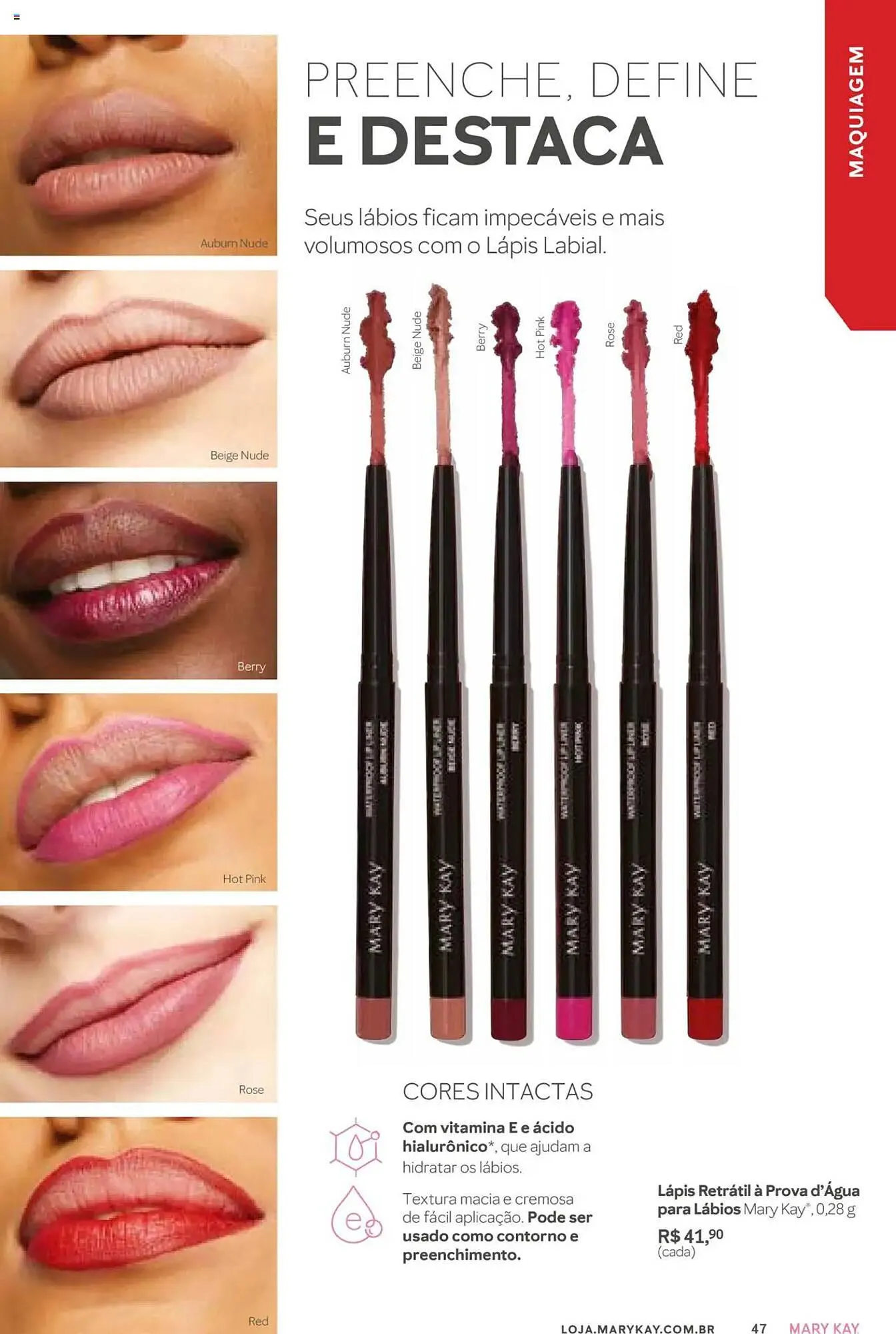 Encarte de Catálogo Mary Kay 1 de junho até 1 de julho 2025 - Pagina 47