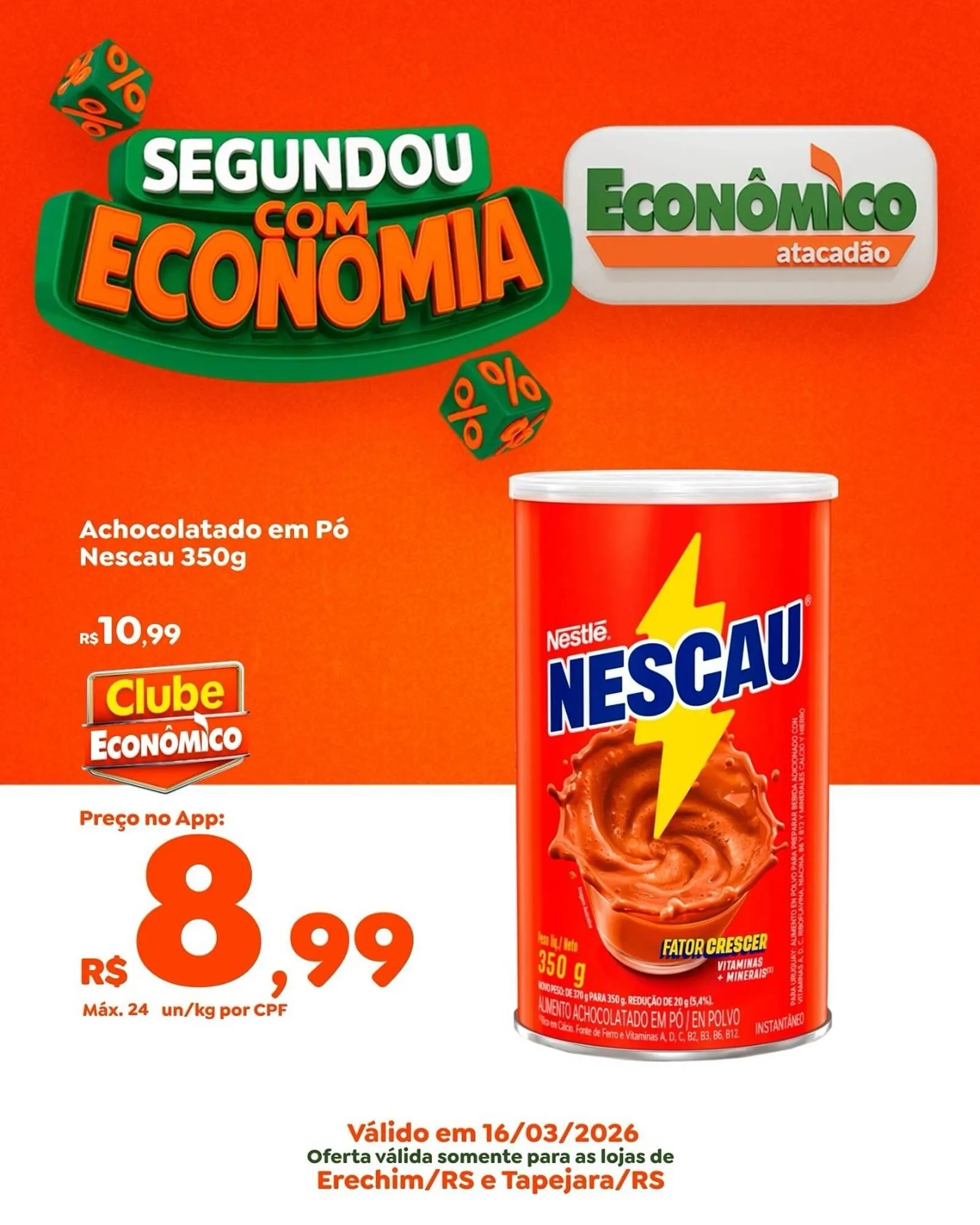 Encarte de Catálogo Econômico Atacadão 16 de março até 16 de março 2026 - Pagina 3